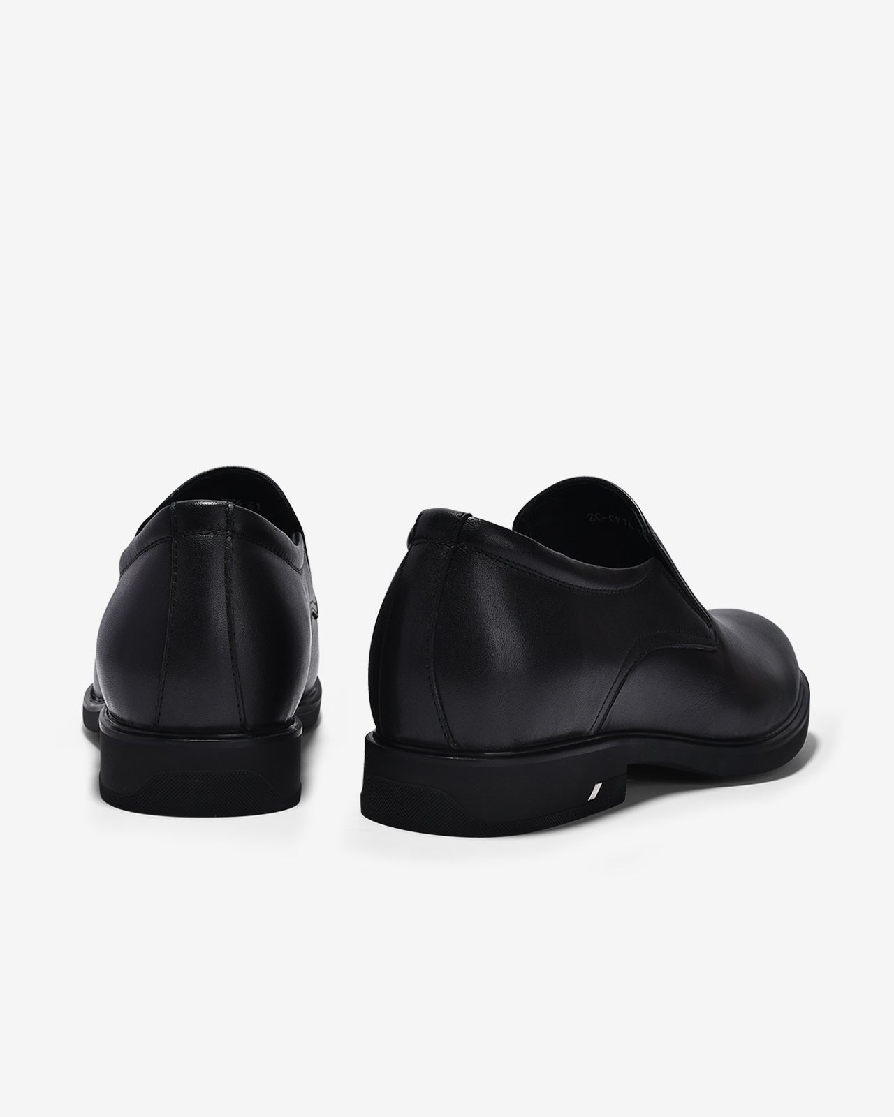 Giày Tây Cao Nam Zuciani Không Dây Da Trơn-GCF76Đen Color1