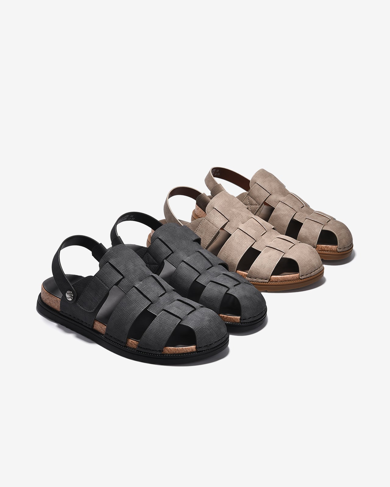 Sandal Rọ Nam Zuciani Quai Đan-SCF70-Kem Color2