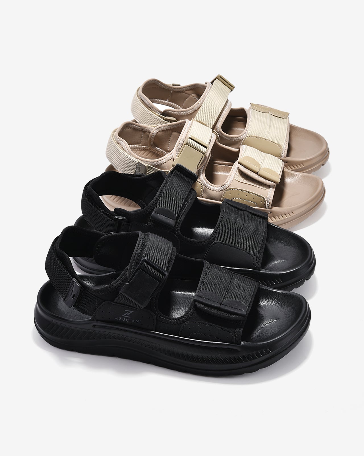 Sandal Nam Zuciani The Trend Walkers N16-SMY01-Kem Color2