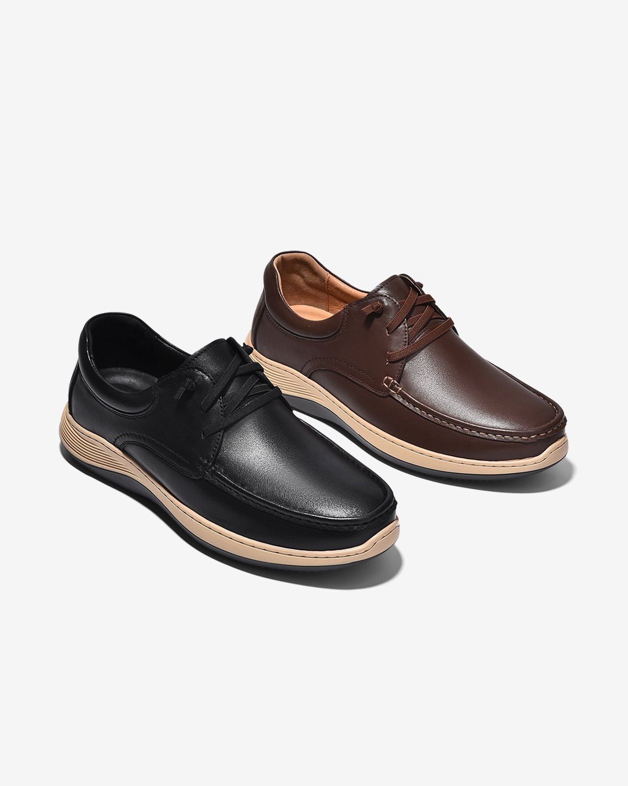 Giày Tây Nam Zuciani Đế Phối Màu-GSD12Đen Color2