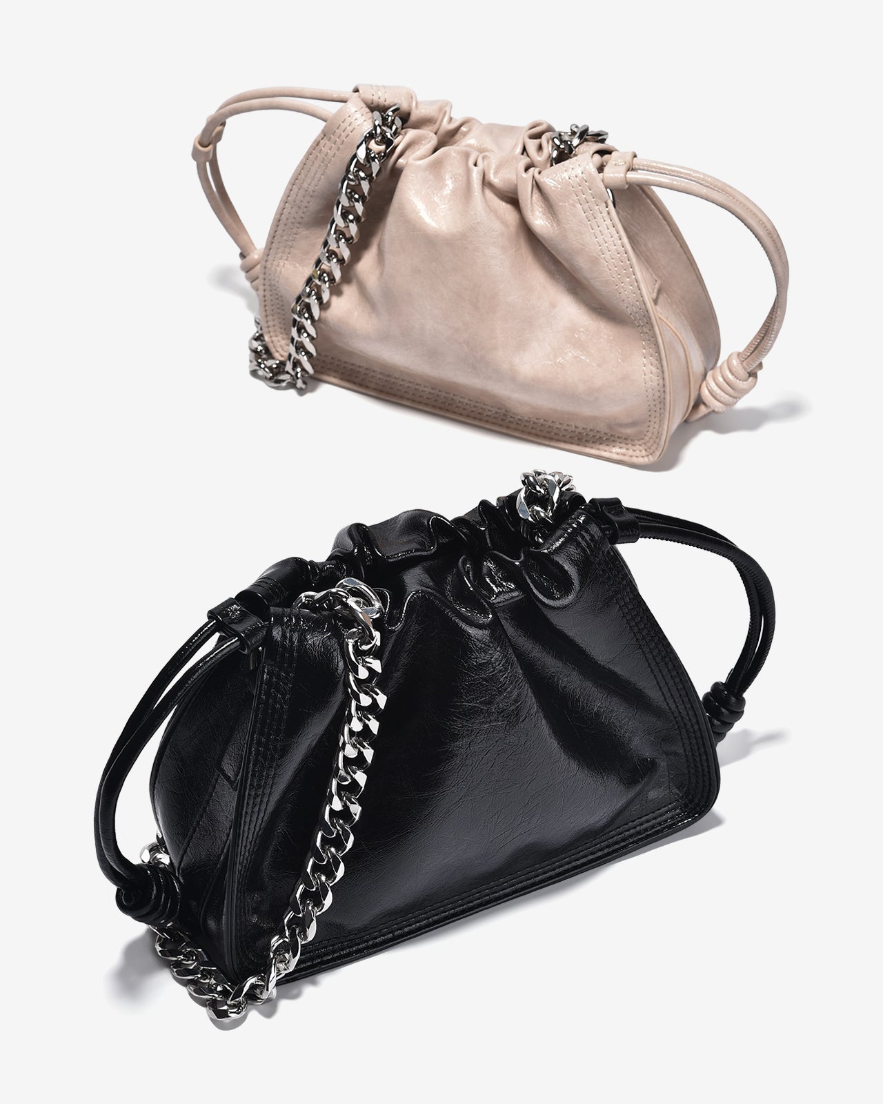 Túi Dây Rút Đeo Chéo Zucia The Eleve N03-MS03Trắng Color2