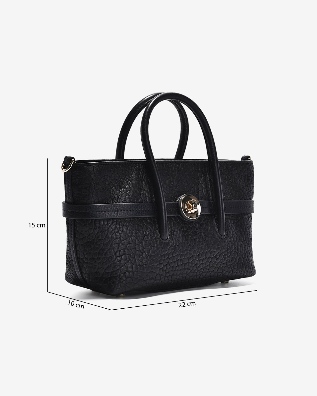 Túi Xách Tay Zuciani The Aurum Elegantia N19-TM19-Đen Color1