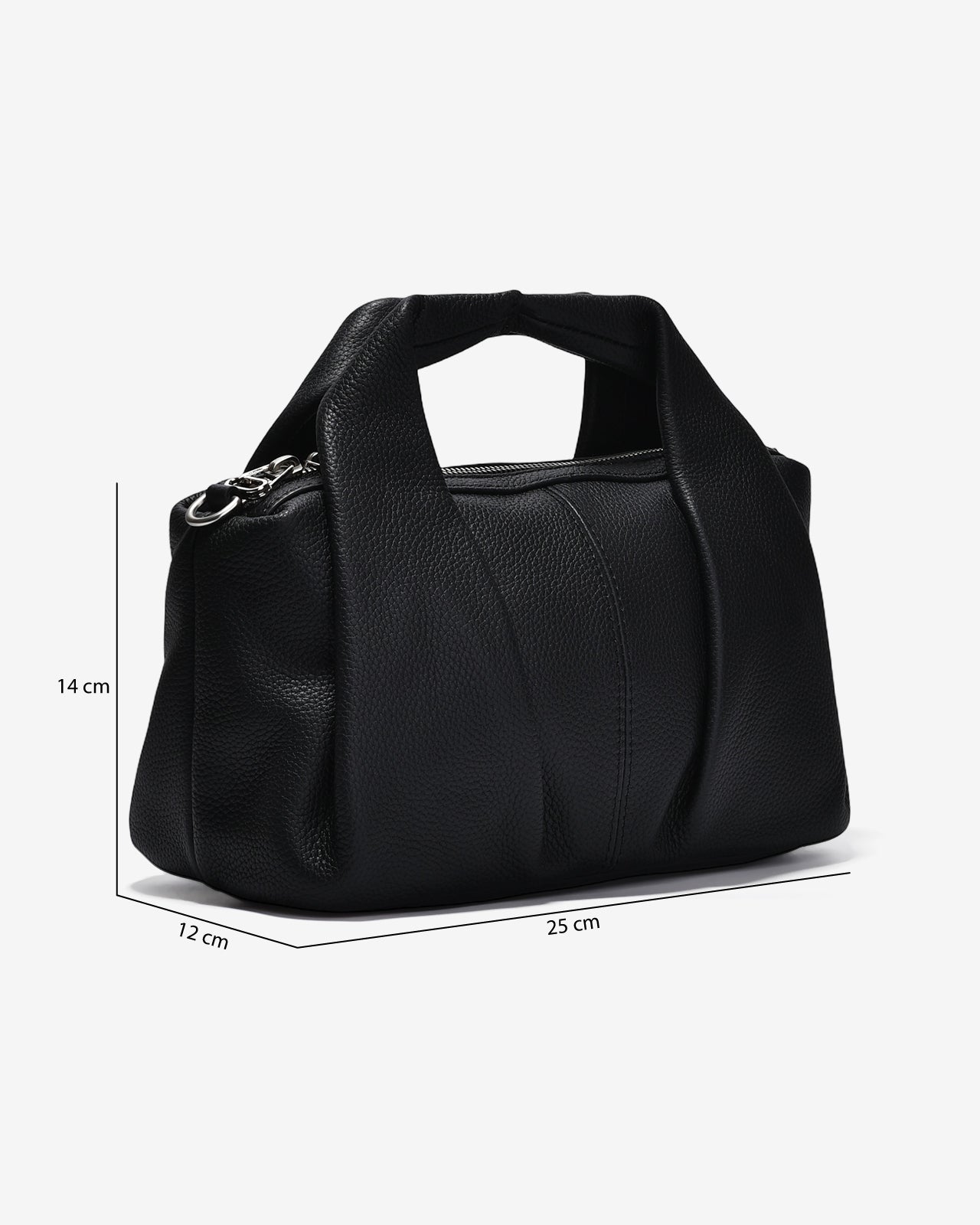 Túi Xách Tay Đeo Chéo Duffle Zuciani The Aurum Elegantia N24-TM24-Đen Color2