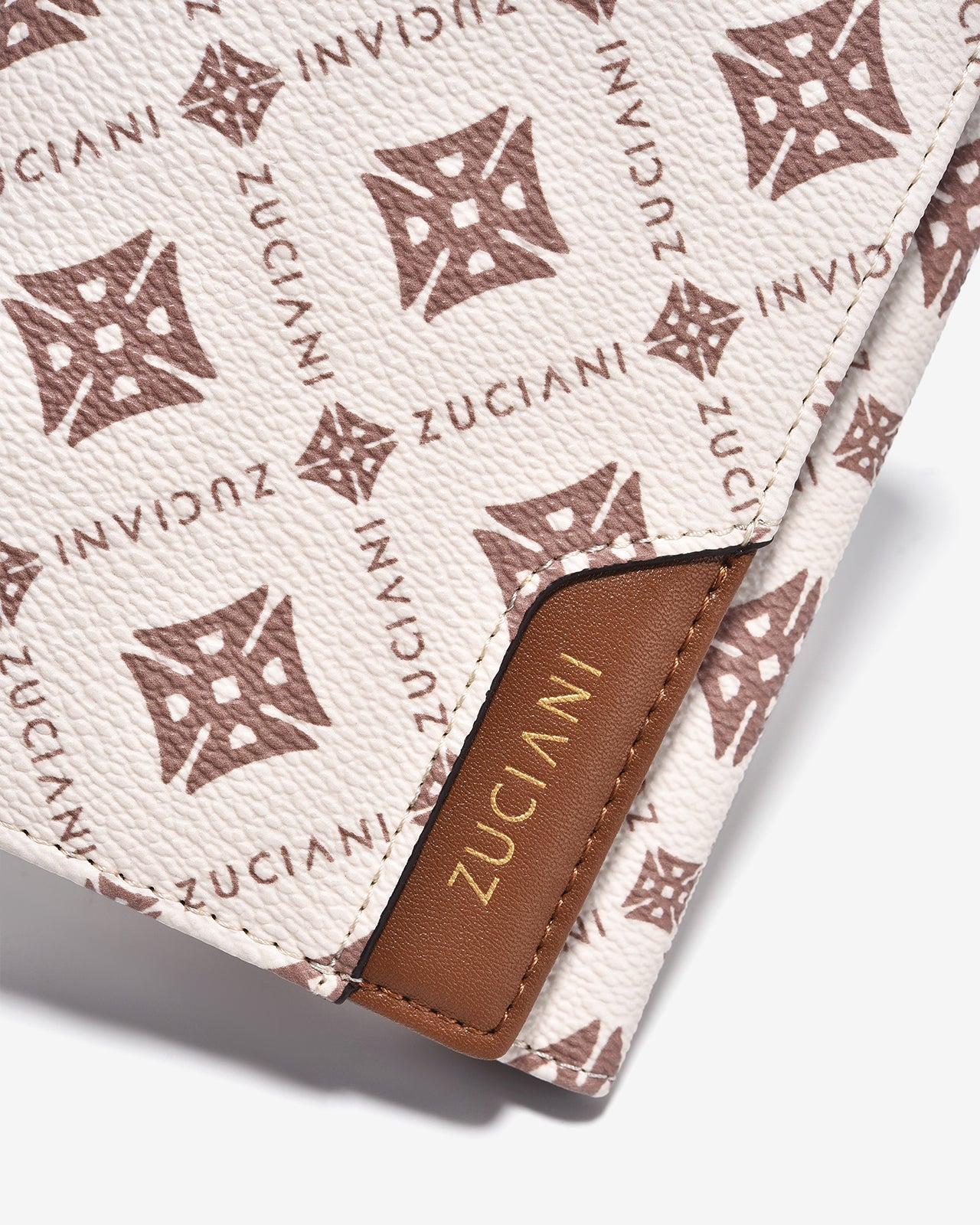 Ví Cầm Tay Nữ Zuciani Mono DVoyage N13-JC13-Kem Color1