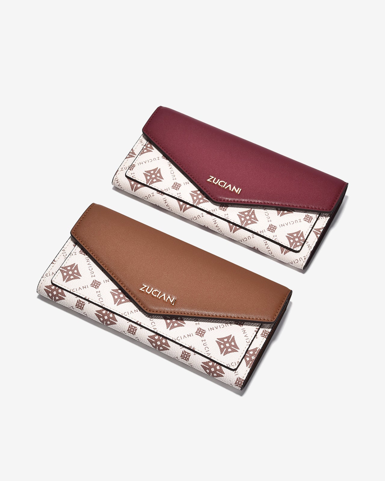 Ví Cầm Tay Nữ Zuciani Mono DVoyage N15-JC15-Nâu Color1