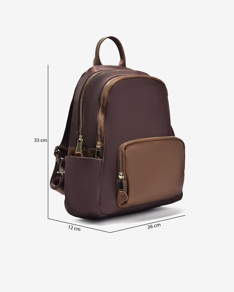 Balo Nữ Zucia The Rain Runner N26-HY26-Nâu Color2