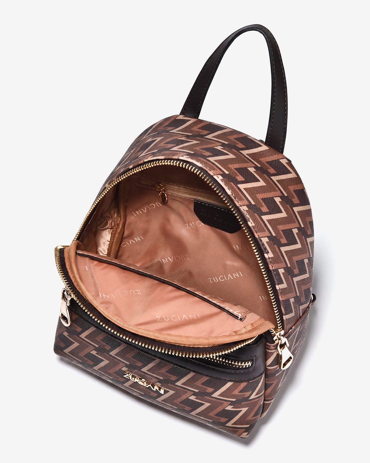 Balo Nữ Da Cao Cấp Monogram Zen N16-JYS7Nâu Color1