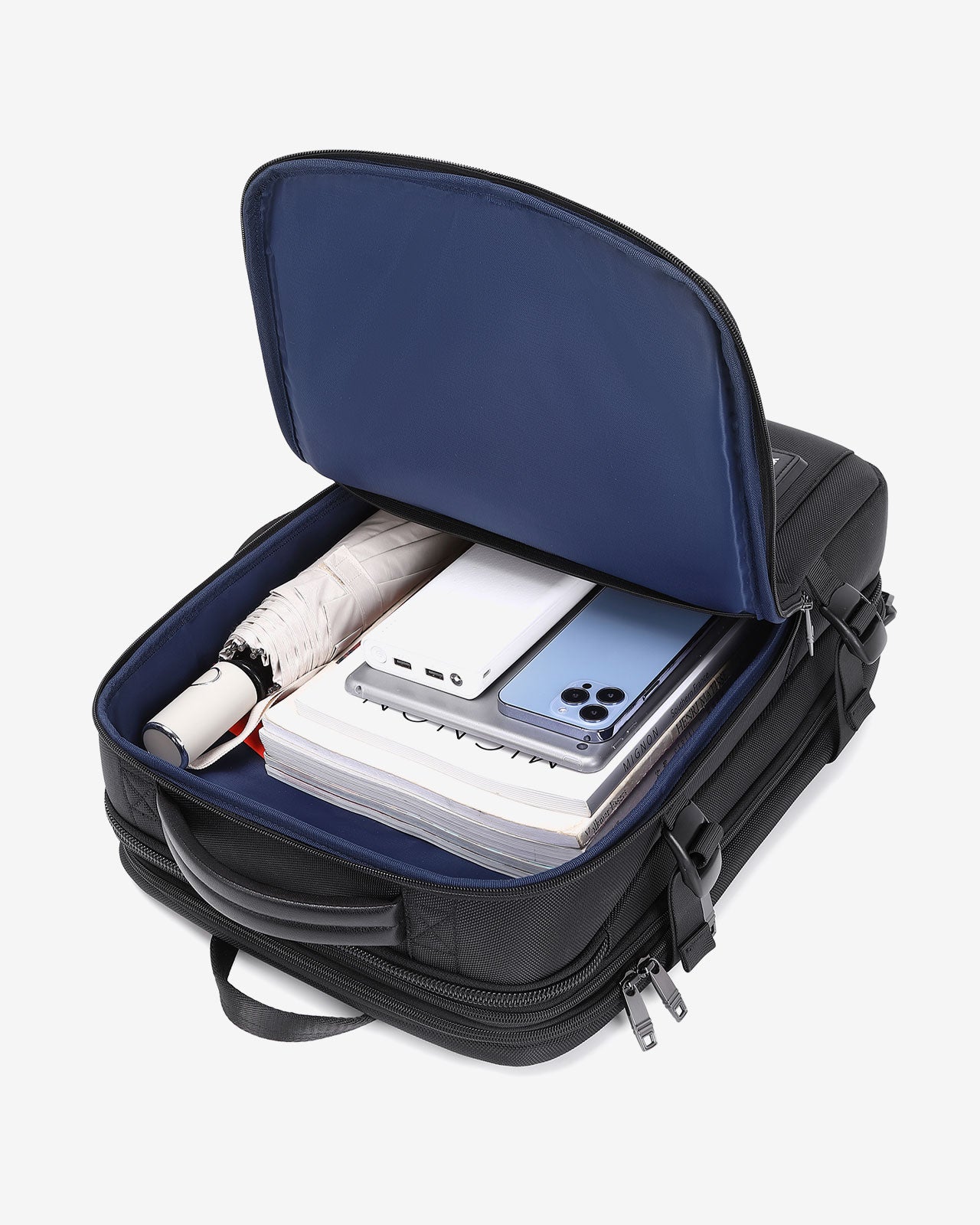 Balo Túi Xách Tay Cao Cấp Zuciani Timeless Fusion N24-MJ24-Đen Color1