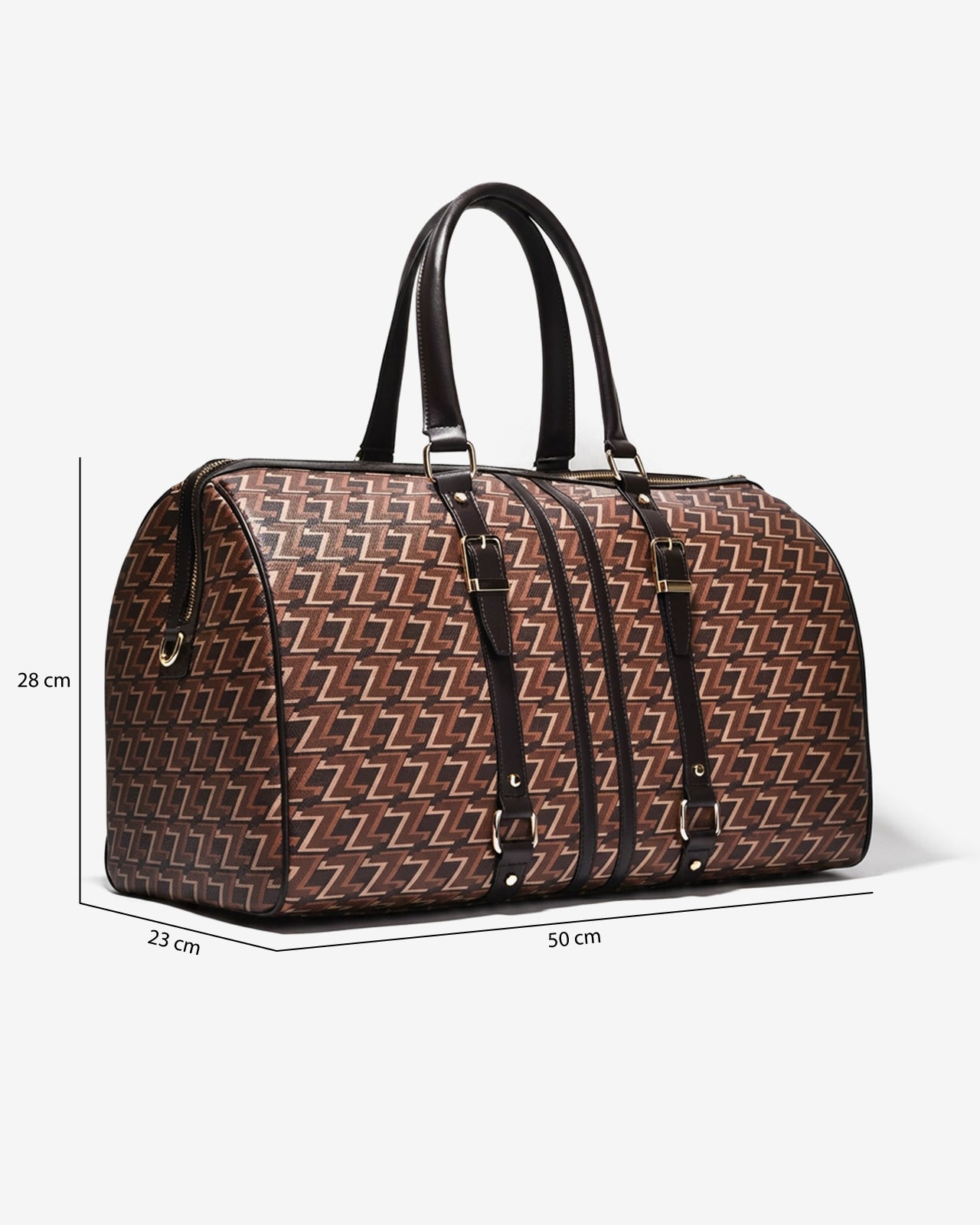 Túi Du Lịch Cao Cấp Zuciani Monogram Zen N19-JYT1Nâu Color1