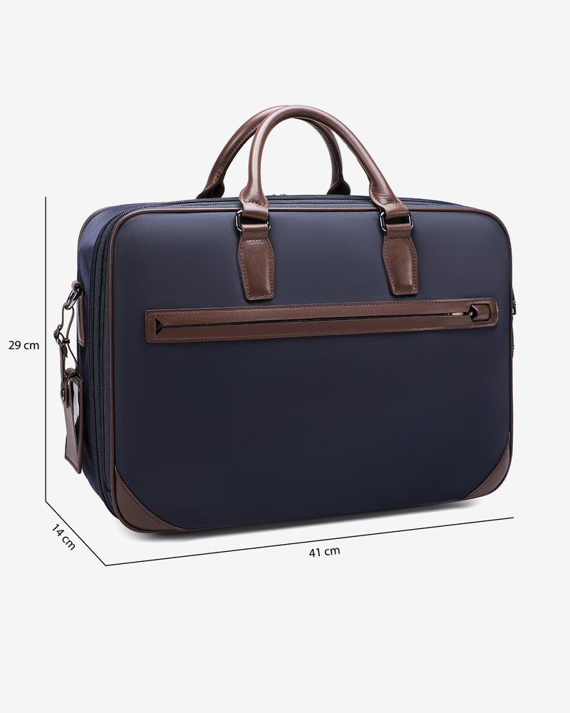 Túi Xách Tay Đeo Chéo Duffel Bag Da Cao Cấp Zuciani Timeless Fusion N12-MJ12-Xanh Color1