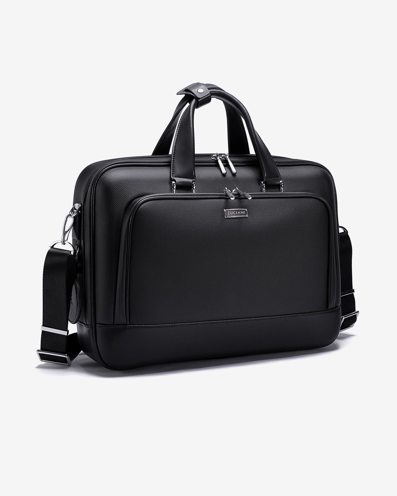 Cặp Nam Da Cao Cấp Zuciani Timeless Fusion N27-MJ27-Đen Color1First