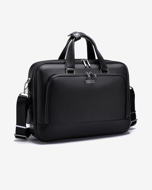 Cặp Nam Da Cao Cấp Zuciani Timeless Fusion N27-MJ27-Đen Color1First