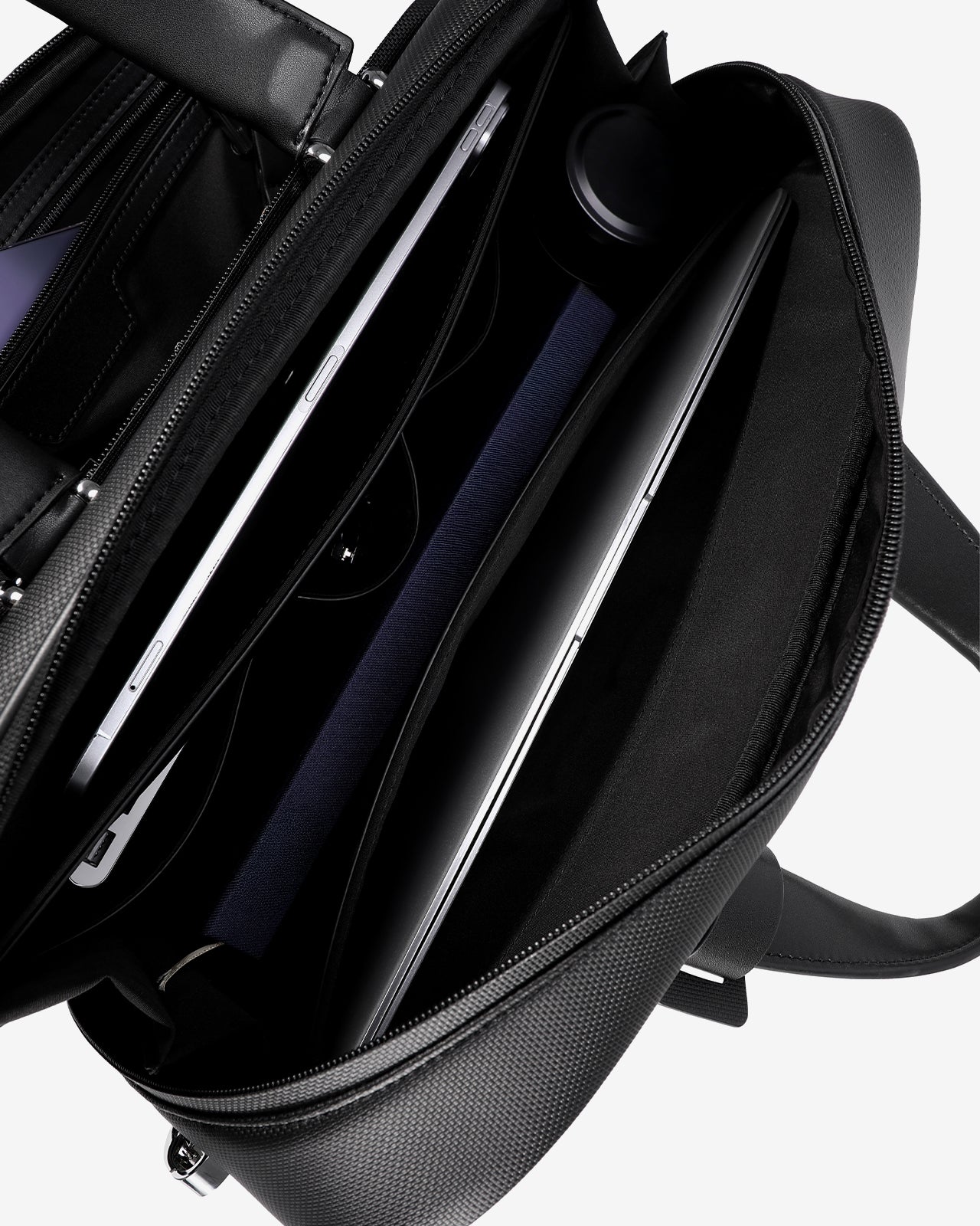 Cặp Nam Da Cao Cấp Zuciani Timeless Fusion N27-MJ27-Đen Color1