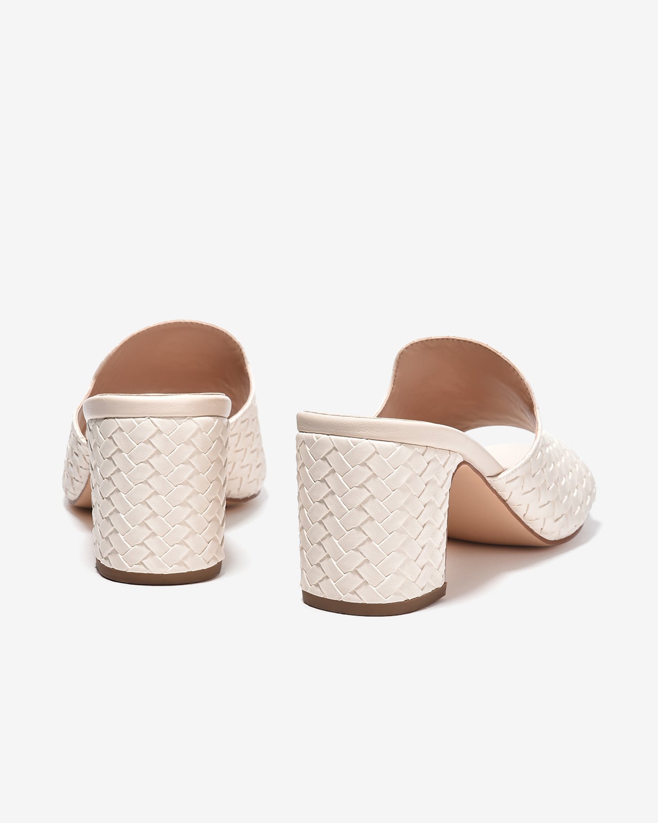 Dép Cao Gót Nữ Zucia Quai Đan Bảng To-DHLK4-Kem Color2