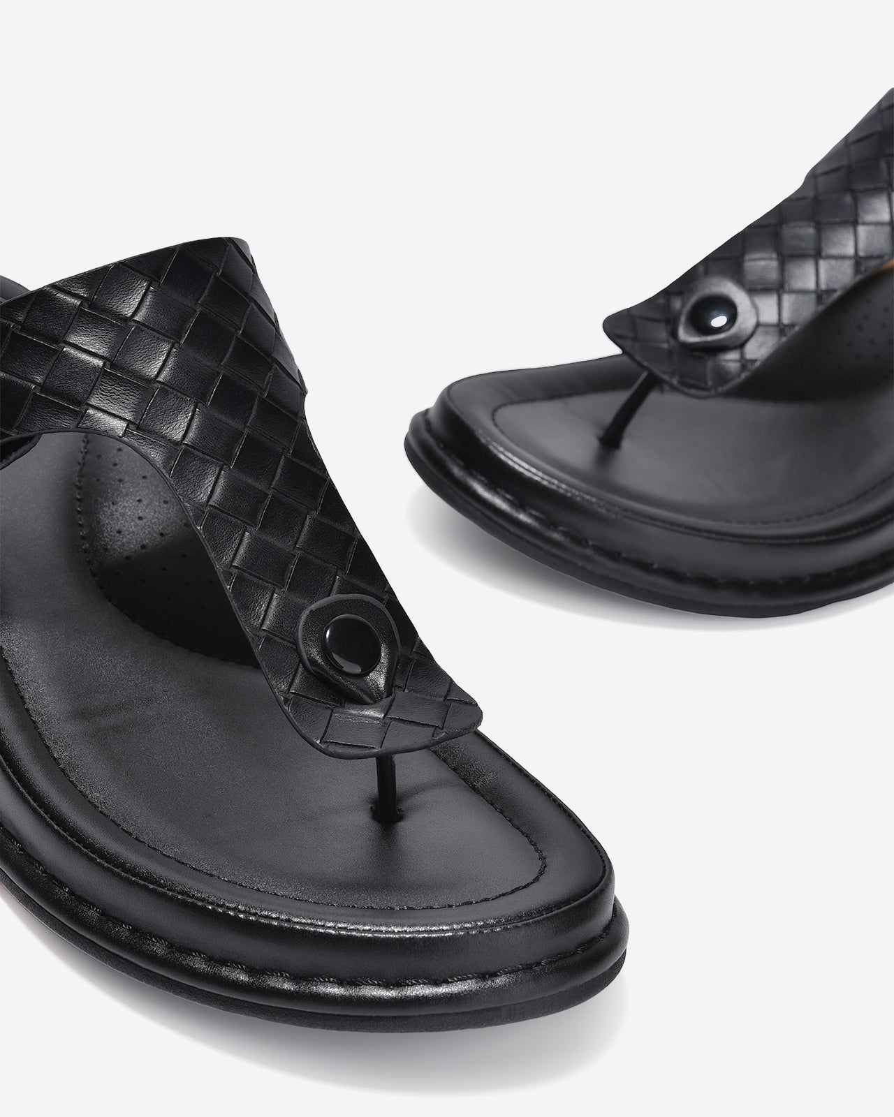 Dép Kẹp Nữ Zucia Quai Đan T- Strap-DHLL3-Đen Color2