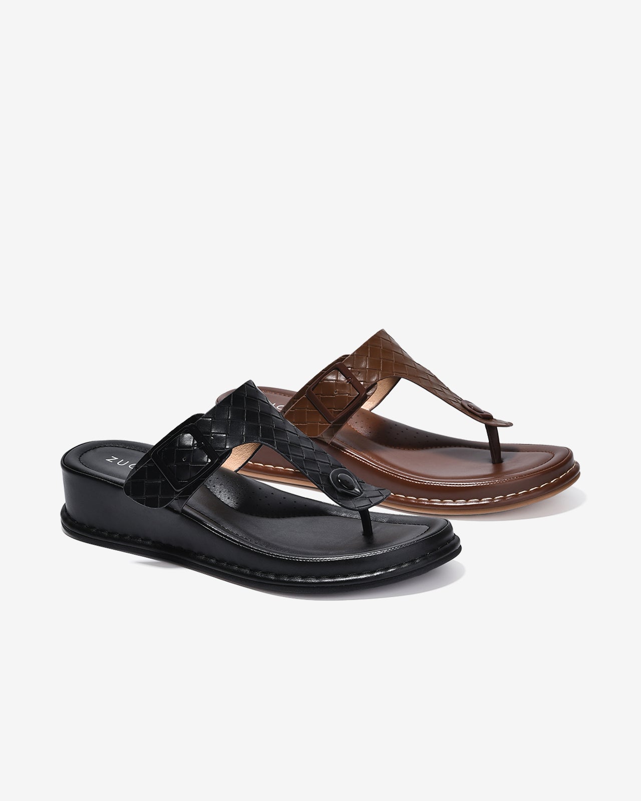 Dép Kẹp Nữ Zucia Quai Đan T- Strap-DHLL3-Đen Color2