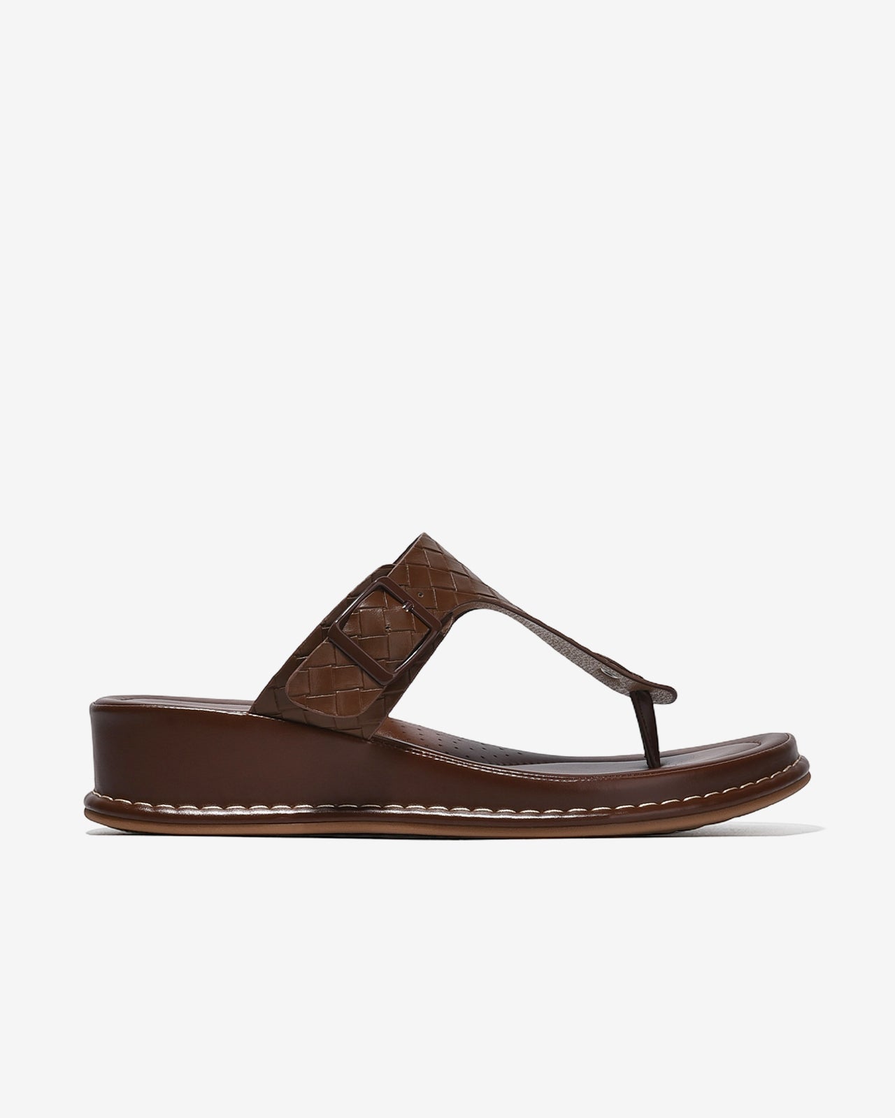 Dép Kẹp Nữ Zucia Quai Đan T- Strap-DHLL3-Nâu Color1First