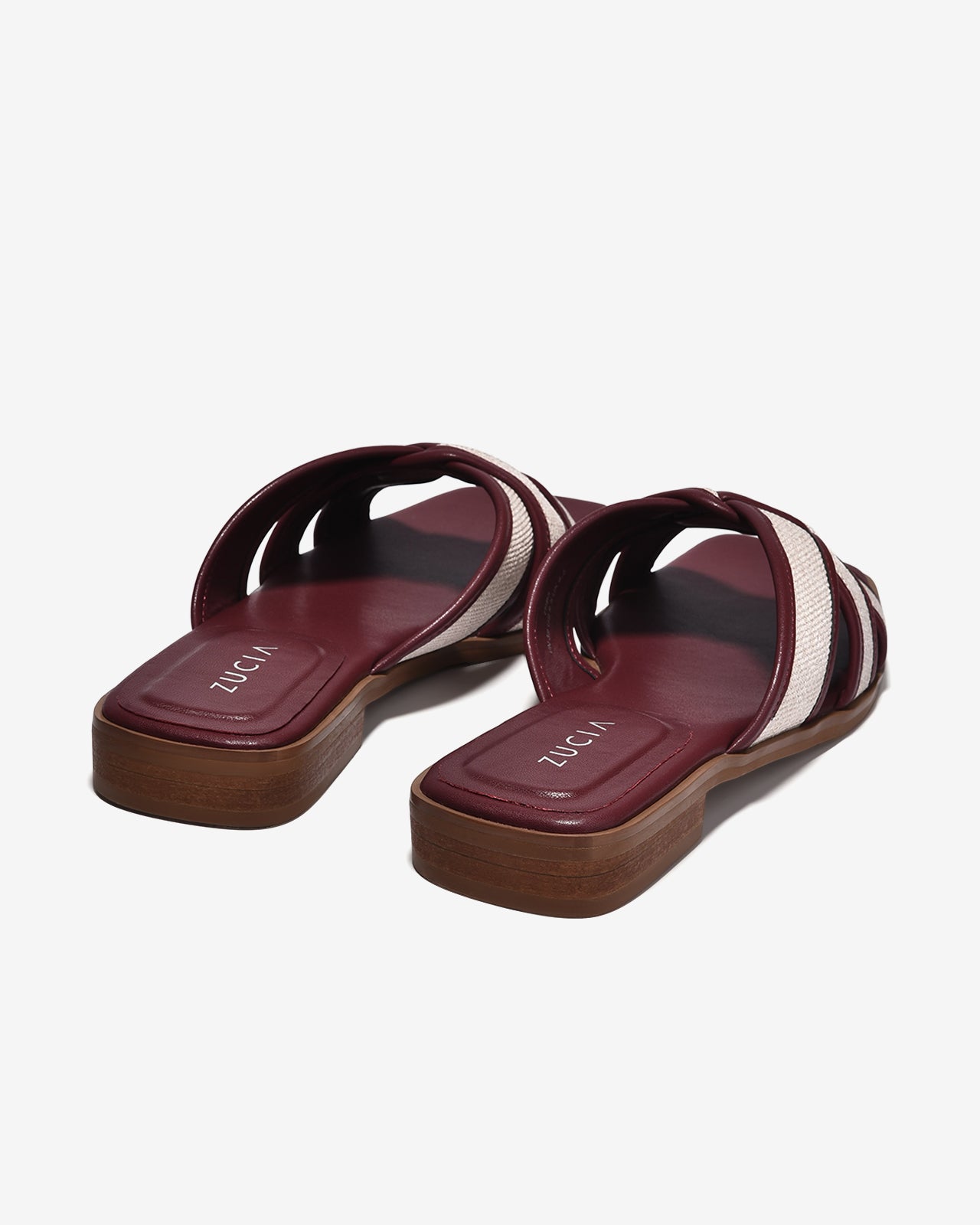 Dép Nữ Zucia Quai Phối Màu-DTHB5-Đỏ Color2