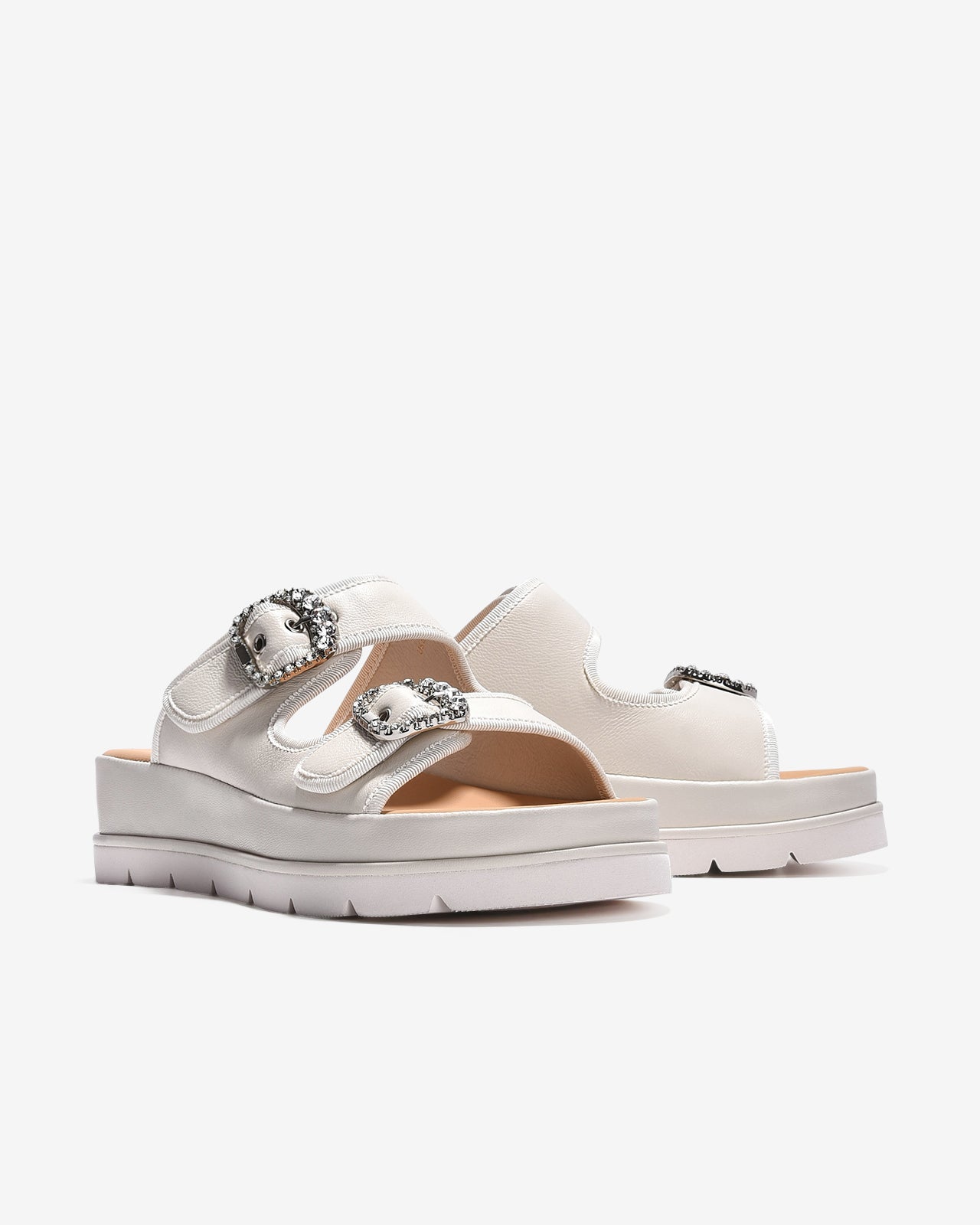 Dép Nữ Zuciani Đế 5cm Khóa Đá-DCM19-nu Color1