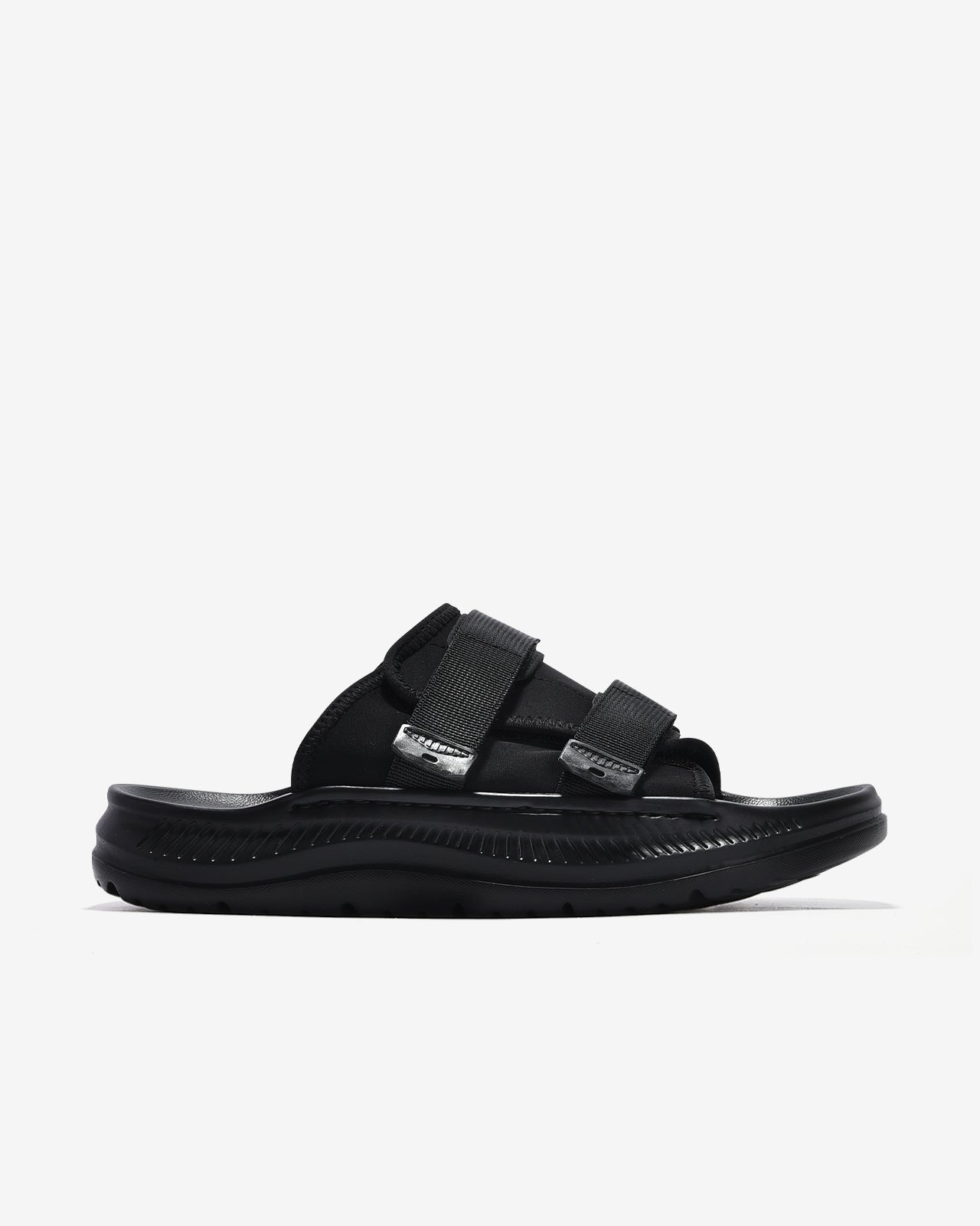 Dép Nam Zuciani Quai Ngang Phối Cài-DMY04-Đen Color1First