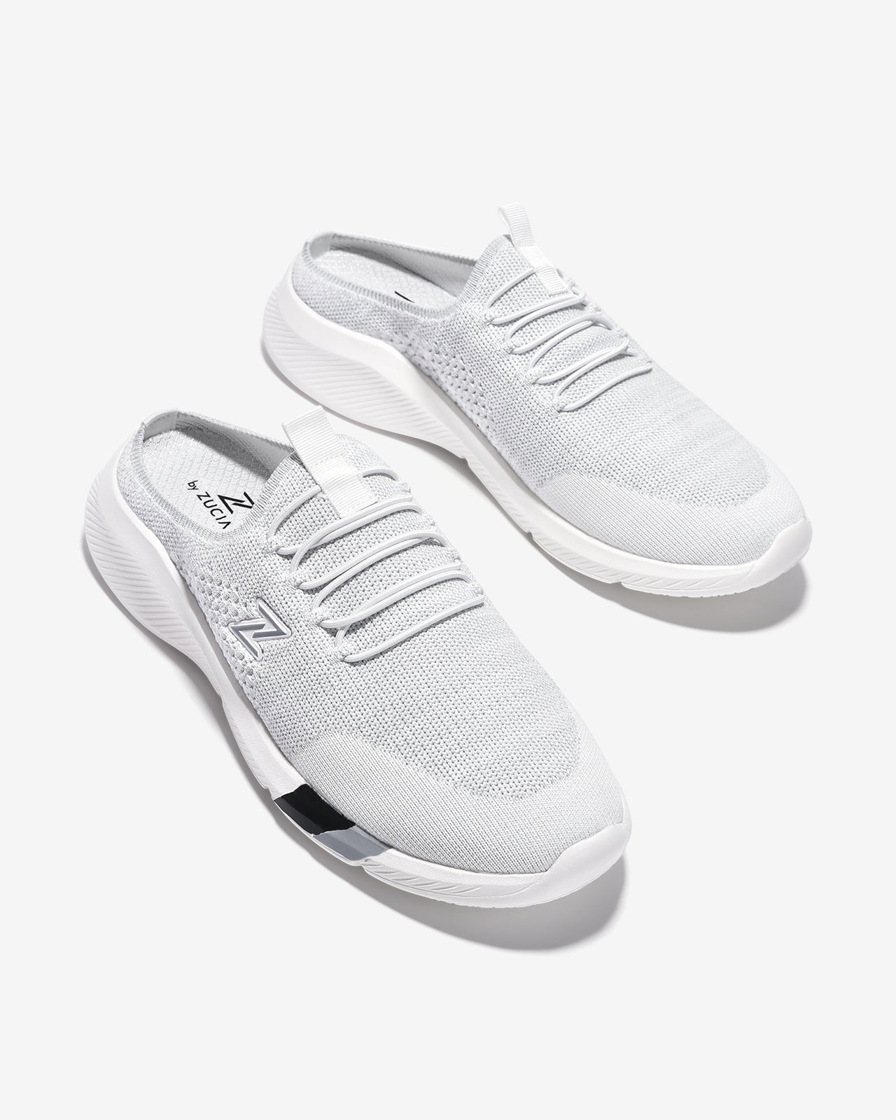 Dép Sapo Nữ Zuciani Vải Dệt-GXR22-Xám Color1