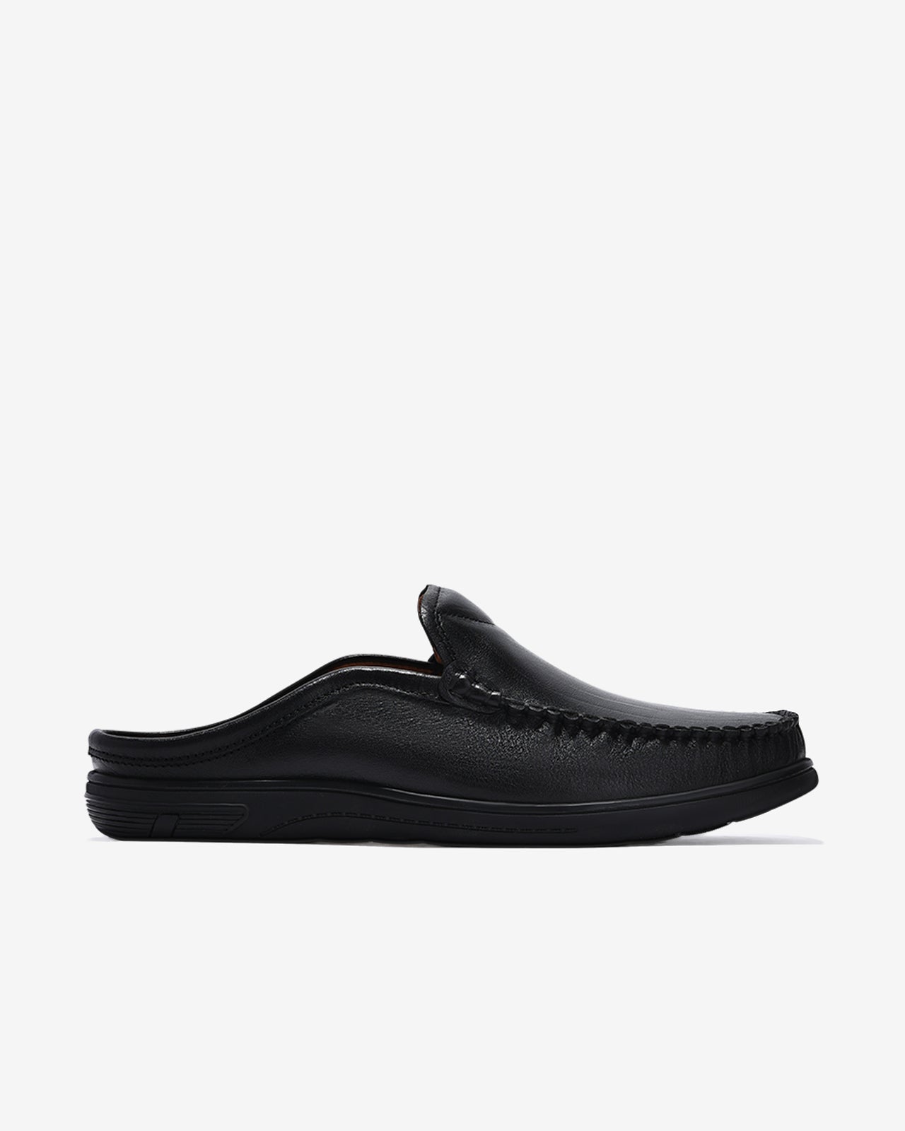 Giày Sapo Nam Zuciani Viền May Nổi-GCF68-Đen Color2First