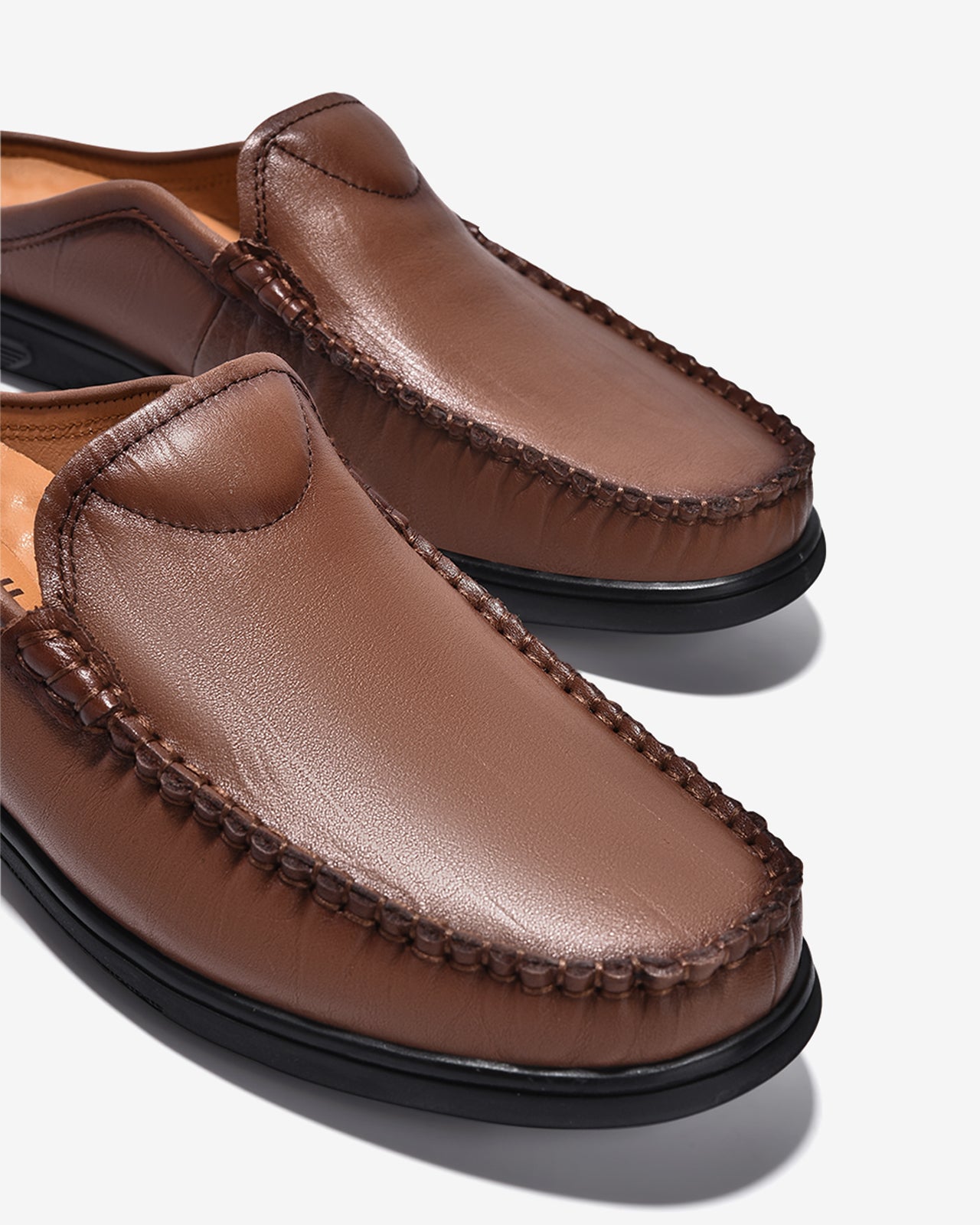 Giày Sapo Nam Zuciani Viền May Nổi-GCF68-Nâu Color2