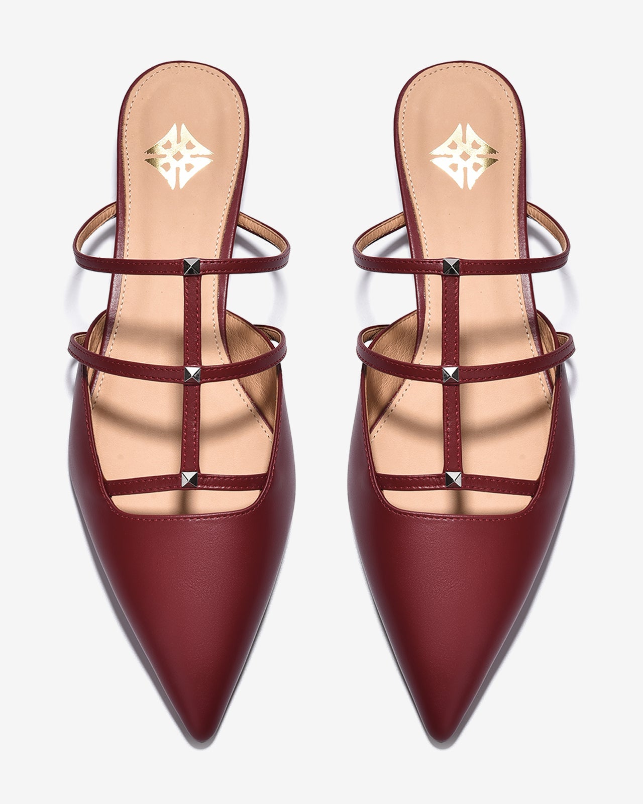 Dép Sapo Nữ Zuciani Gót Cách Điệu Hình Nón-GTP01-Đỏ Color2