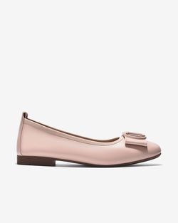 Giày Búp Bê Zuciani Nơ Khóa Cách Điệu-GCL12-Hồng Color1First