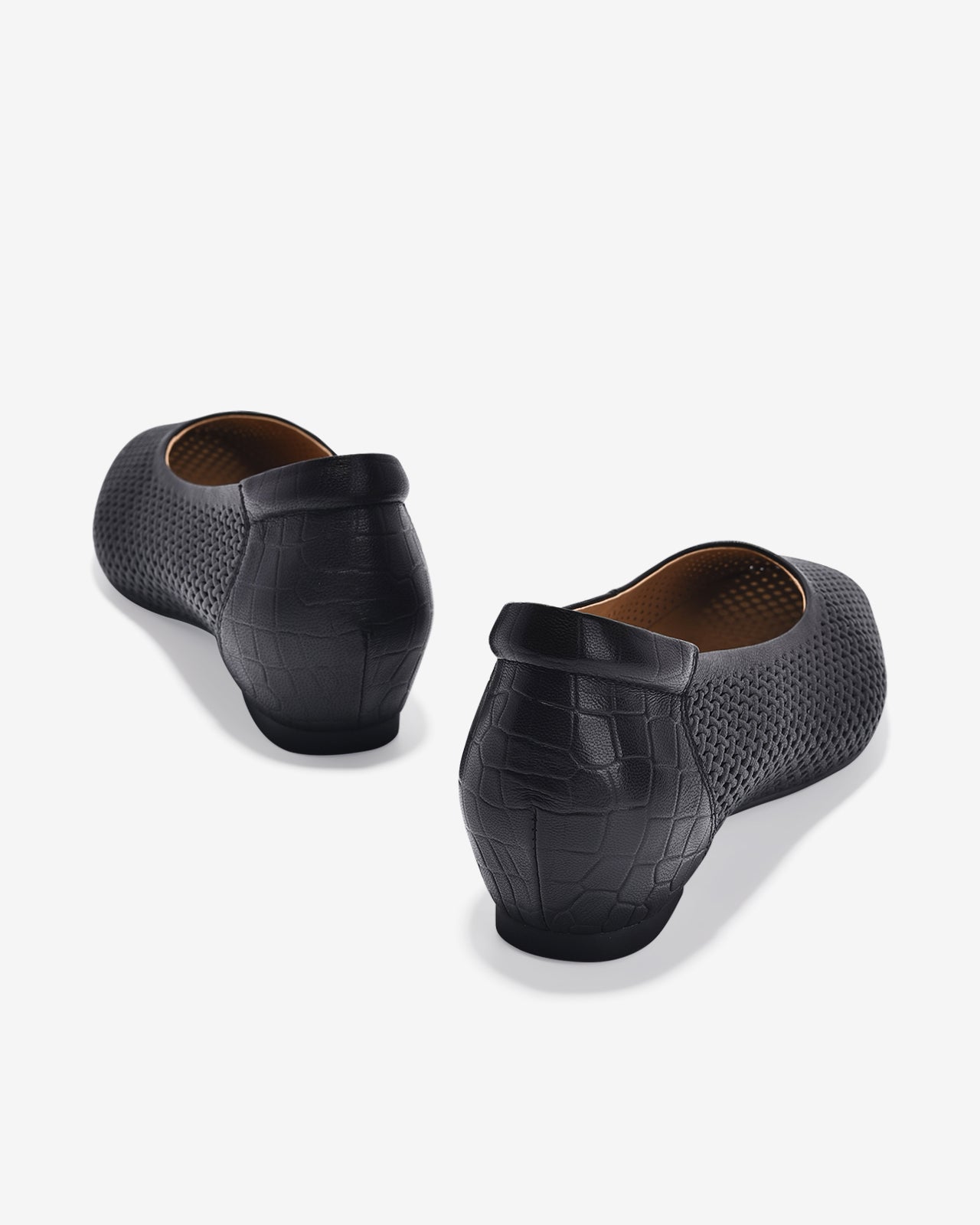 Giày Búp Bê Zuciani Thiết Kế Đan-GYM21-Đen Color2