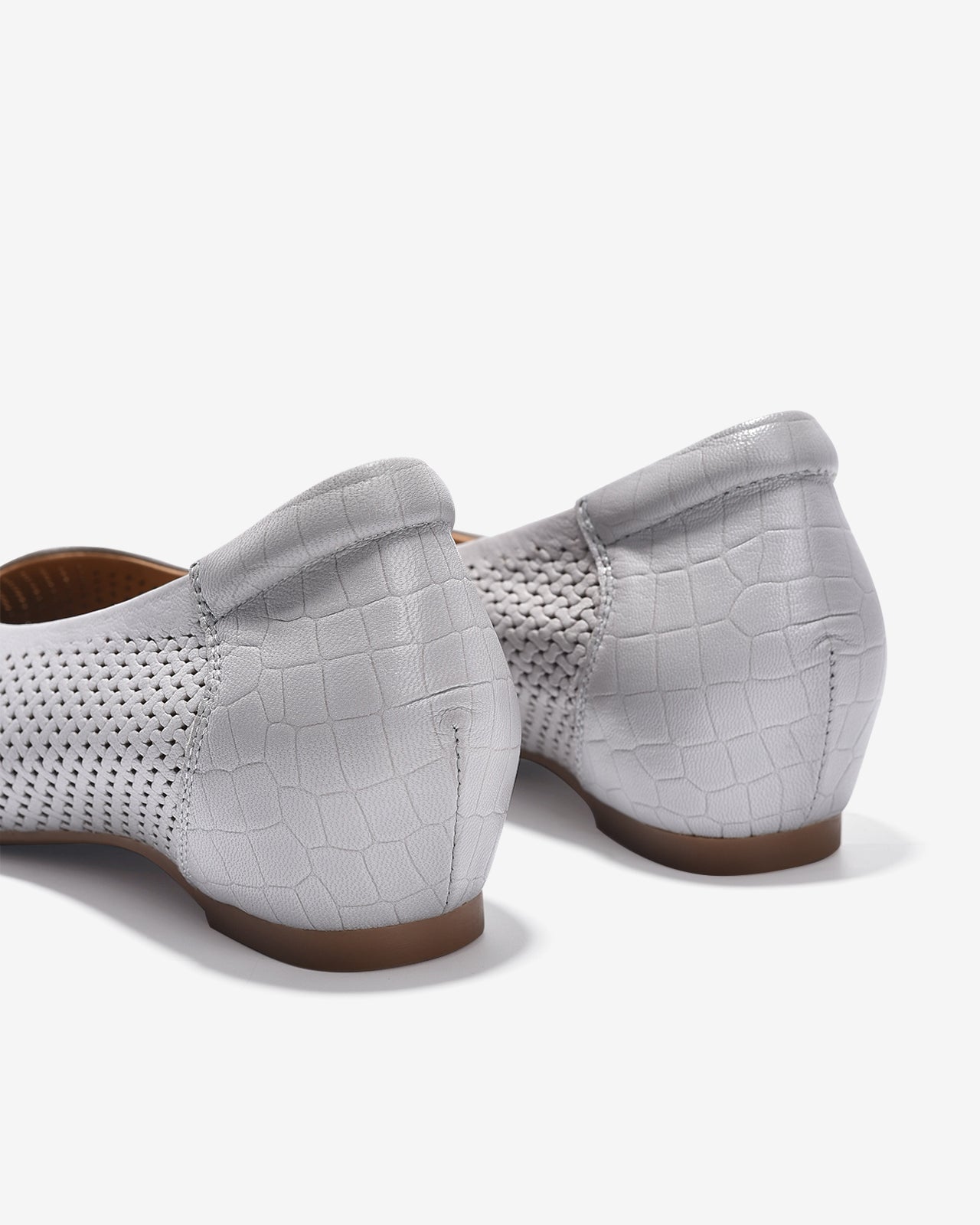 Giày Búp Bê Zuciani Thiết Kế Đan-GYM21-Xanh Color1