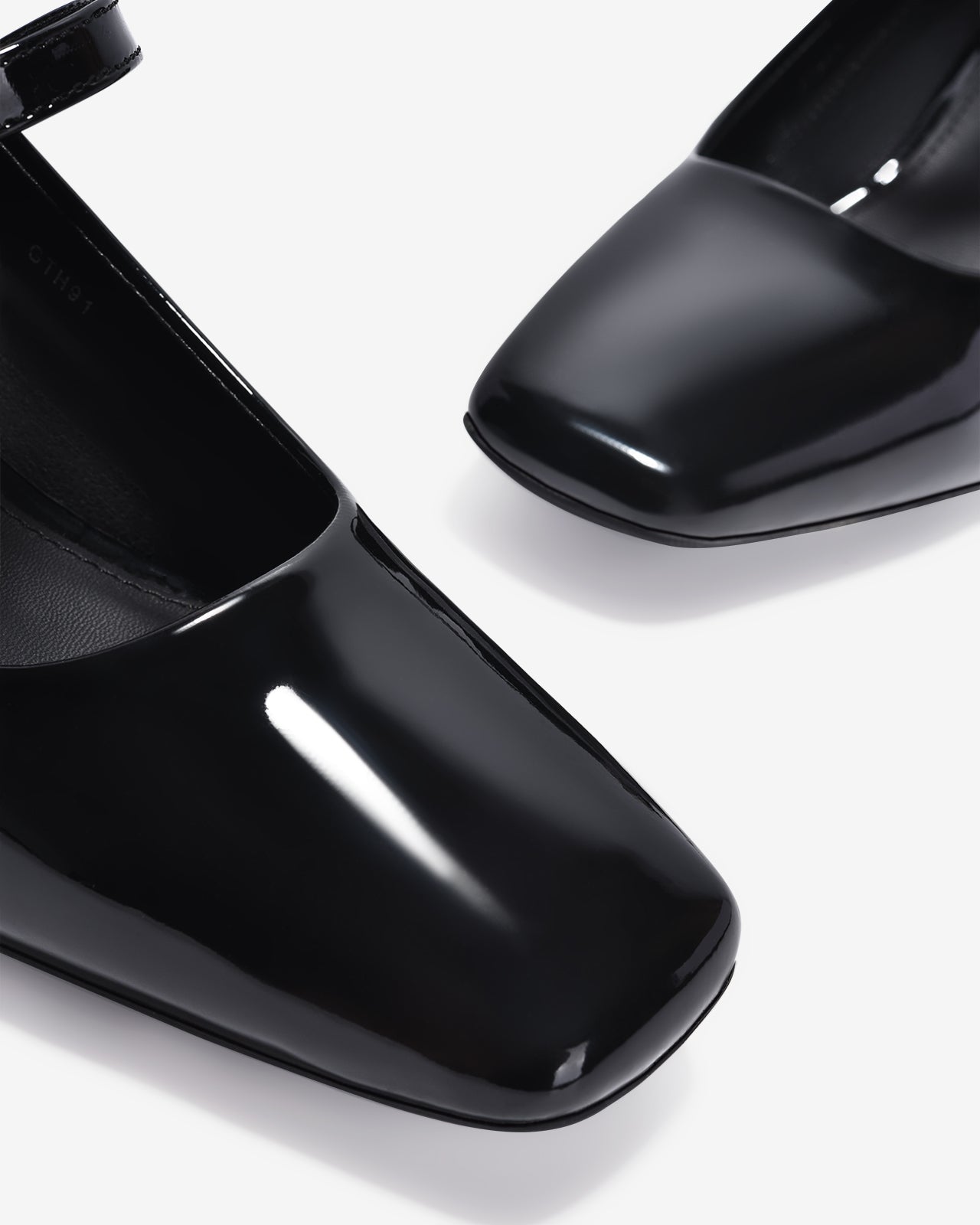 Giày Cao Gót Zucia Mary Jane Đính Đá-GTH91-Đen Color1