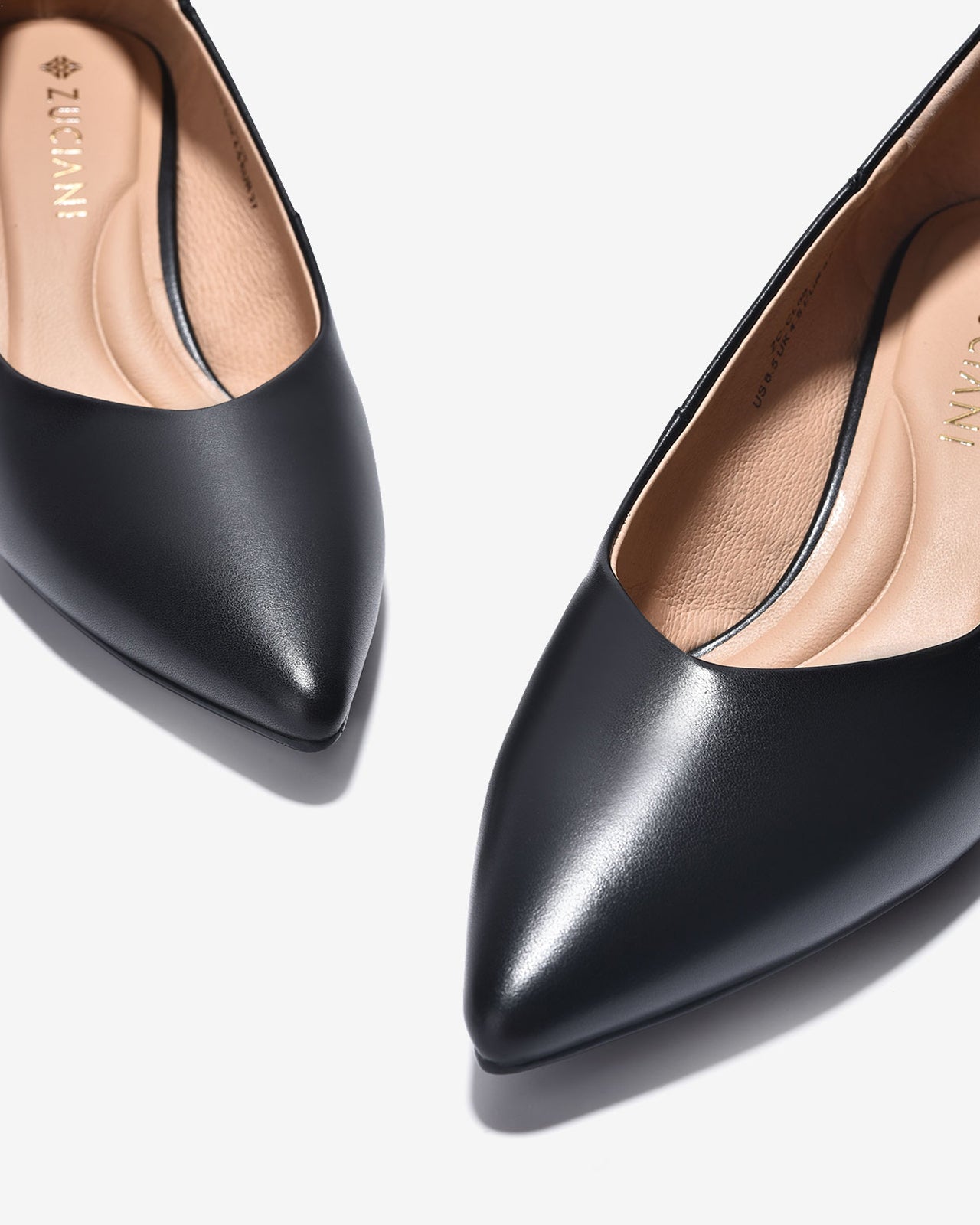 Giày Cao Gót Zuciani Gót Cách Điệu-GCL08-Đen Color1