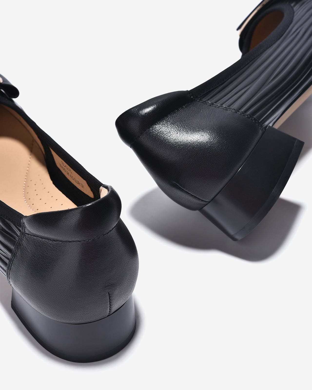 Giày Cao Gót Zuciani Khóa Viền Hình Chữ Nhật-GCL15-Đen Color2