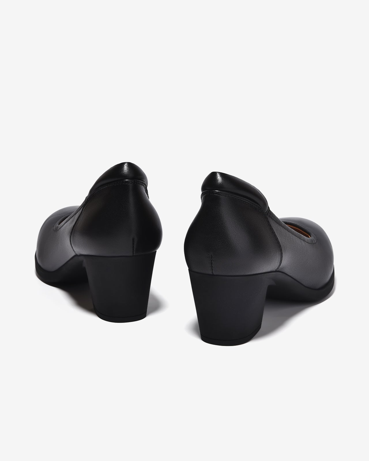 Giày Cao Gót Zuciani Đế 6CM Trơn-GCM42-Đen Color1