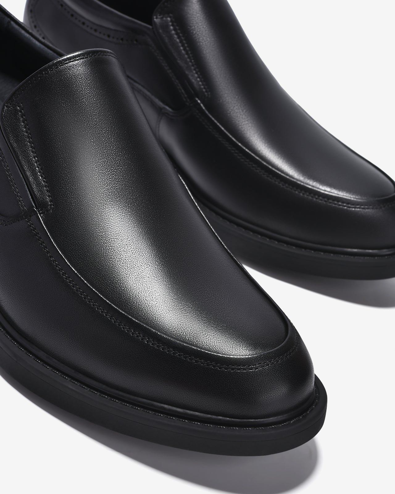 Giày Tây Cao Nam Zuciani Viền Gót Đục Lỗ-GCF74-Đen Color1