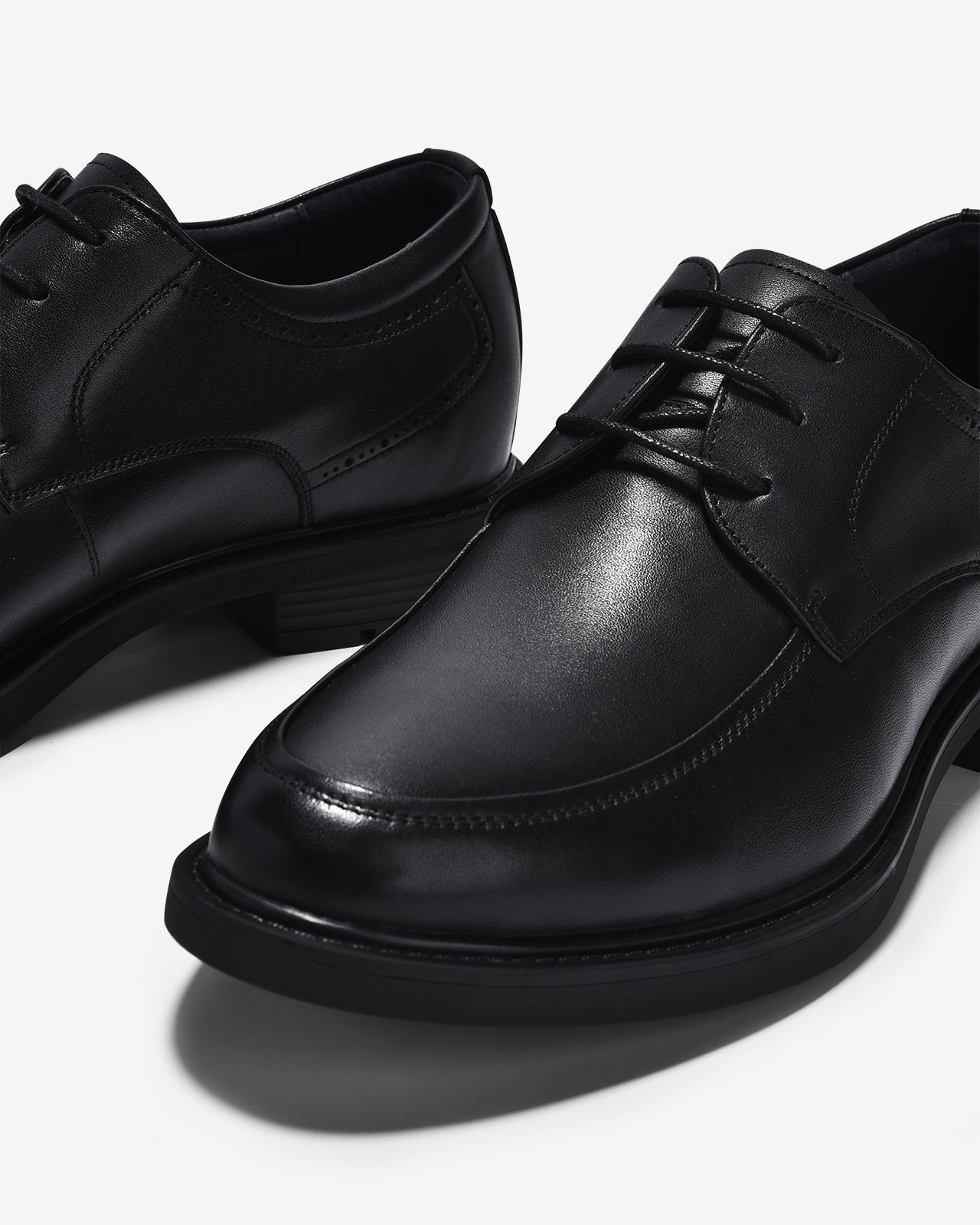 Giày Tây Cao Nam Zuciani Phom Cổ Điển-GCF75-Đen Color1