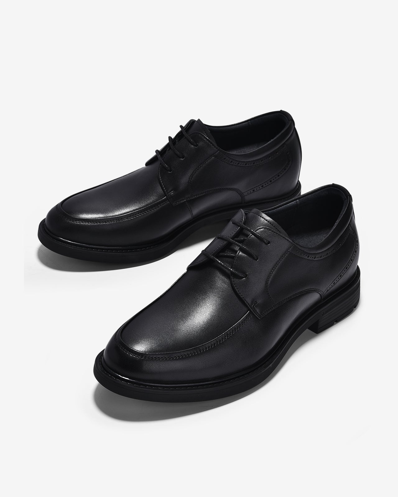 Giày Tây Cao Nam Zuciani Phom Cổ Điển-GCF75-Đen Color1