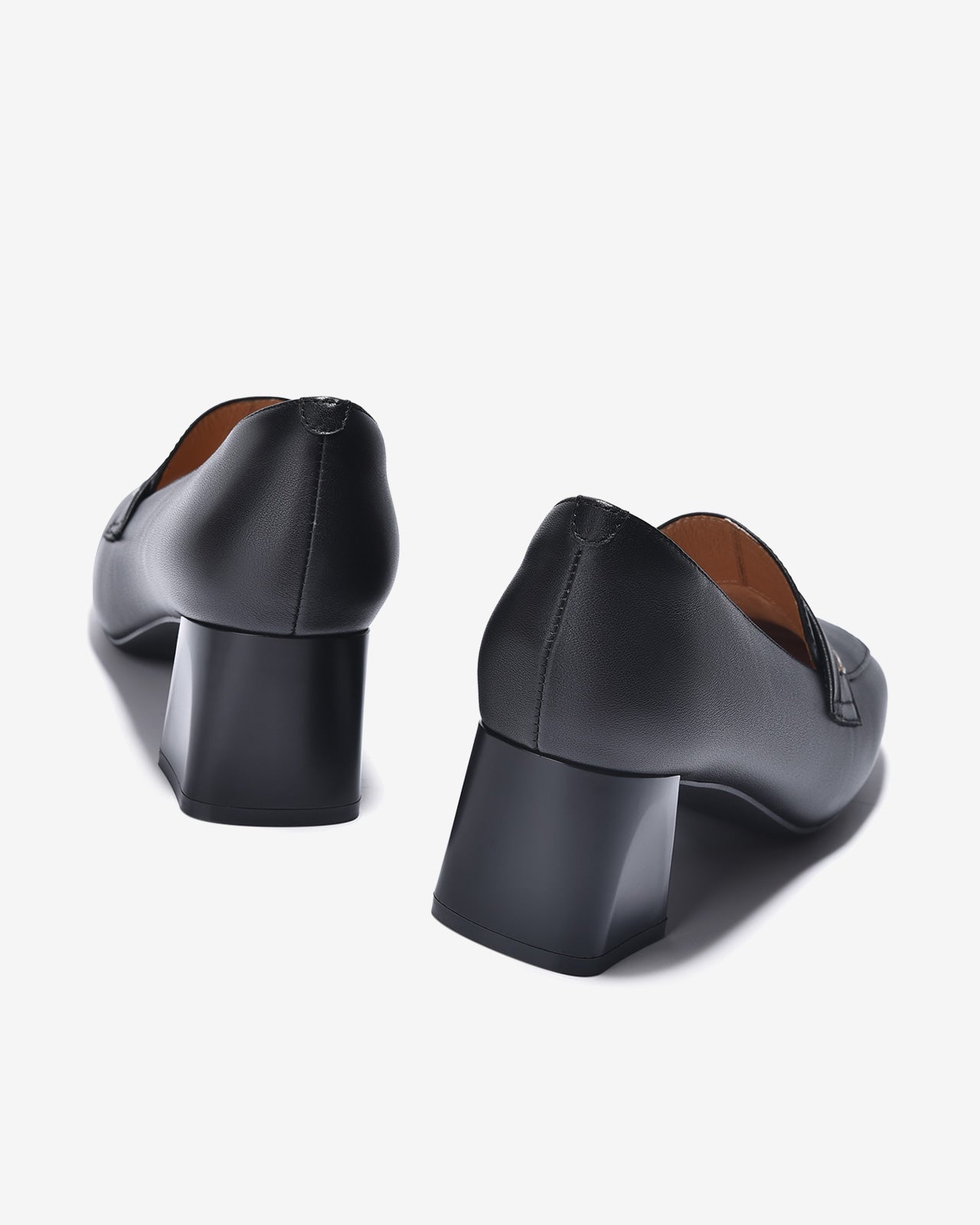 Giày Mọi Zuciani Đế 6CM Đính Hình Bướm-GCL14-Đen Color1