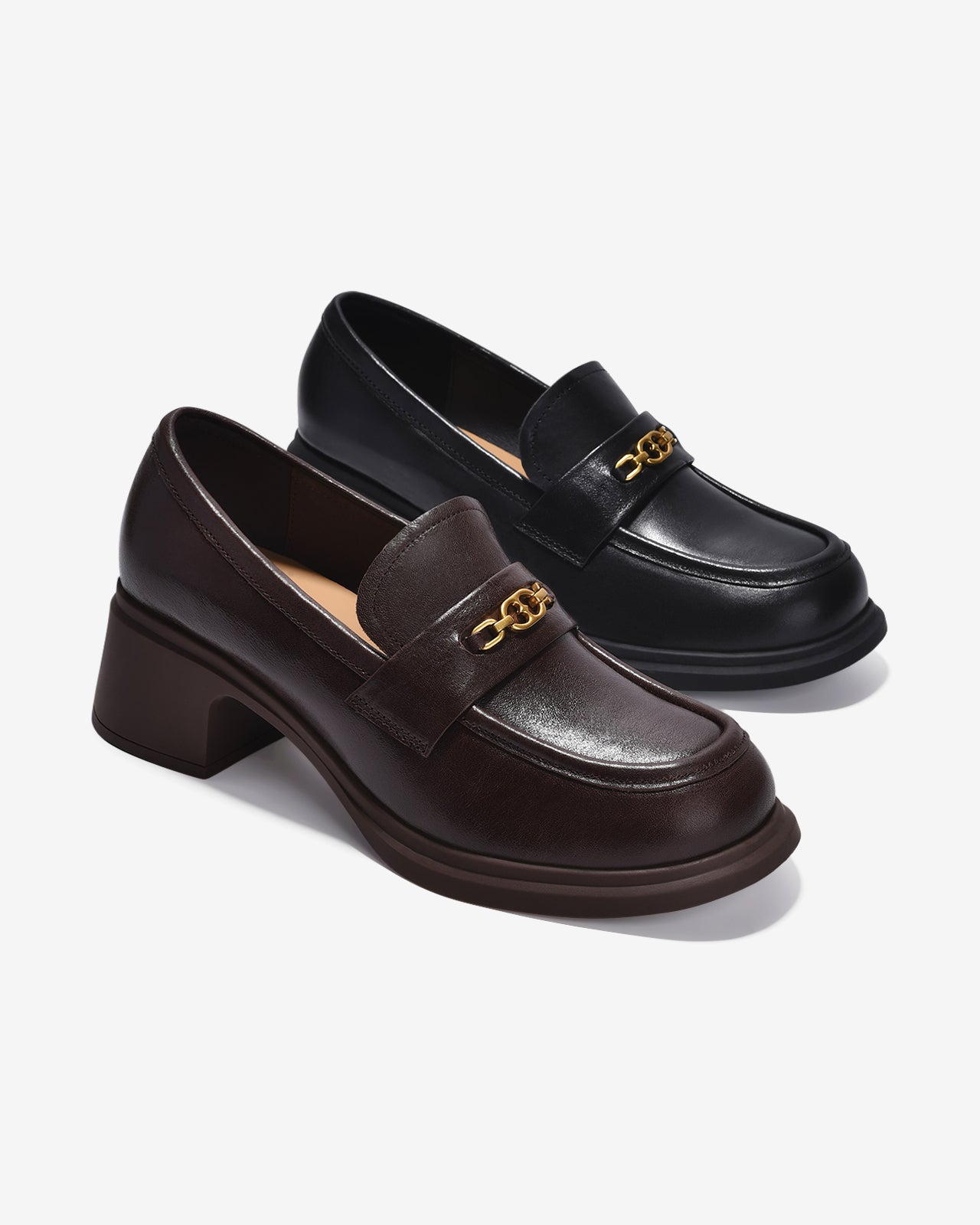 Giày Lười Zuciani Dáng Mary Jane-GCM29-Nâu Color2