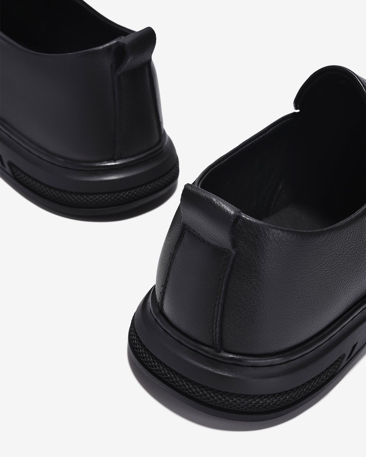 Giày Lười Nam Zuciani Da Cao Cấp Phối Vân-GRD59-Đen Color2