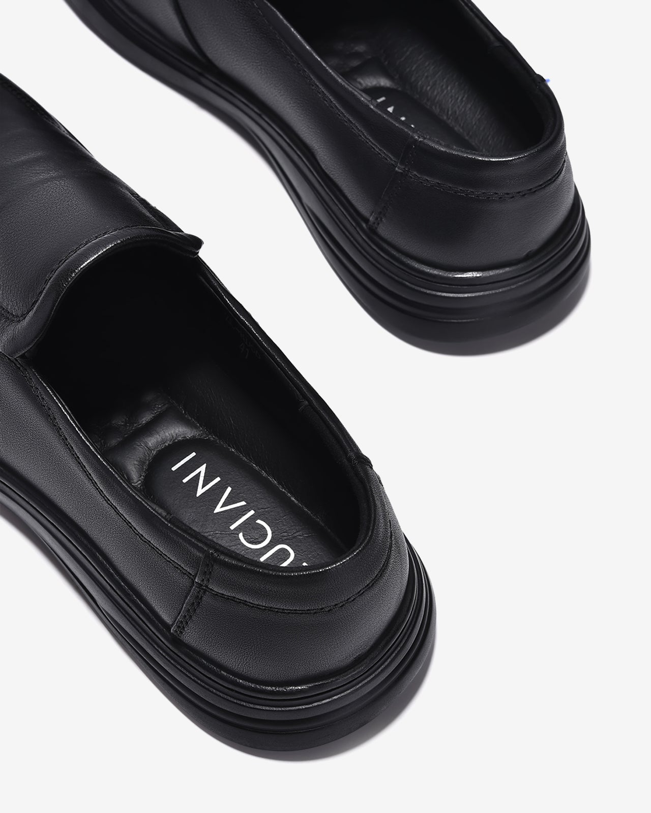 Giày Lười Nam Zuciani Mũi Tròn-GRD66Đen Color1