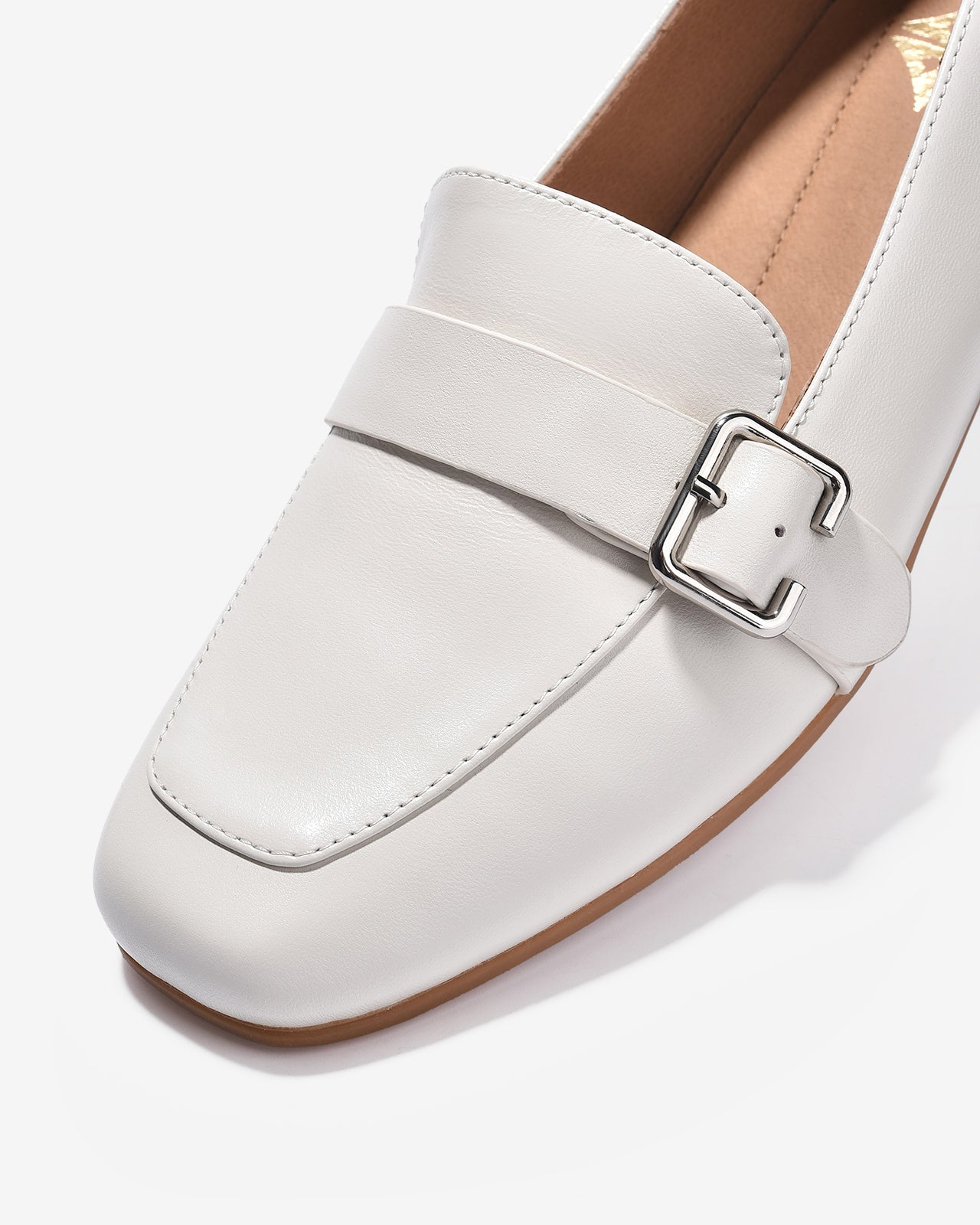 Giày Mọi Nữ Zuciani Đế Phối Màu-GTP10-Kem Color1