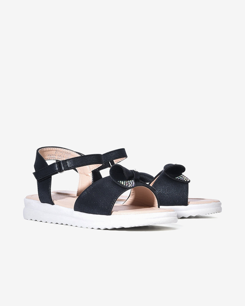 Giày Sandal Trẻ Em Zucia Nơ Đính Hạt-SCS03-n Color1