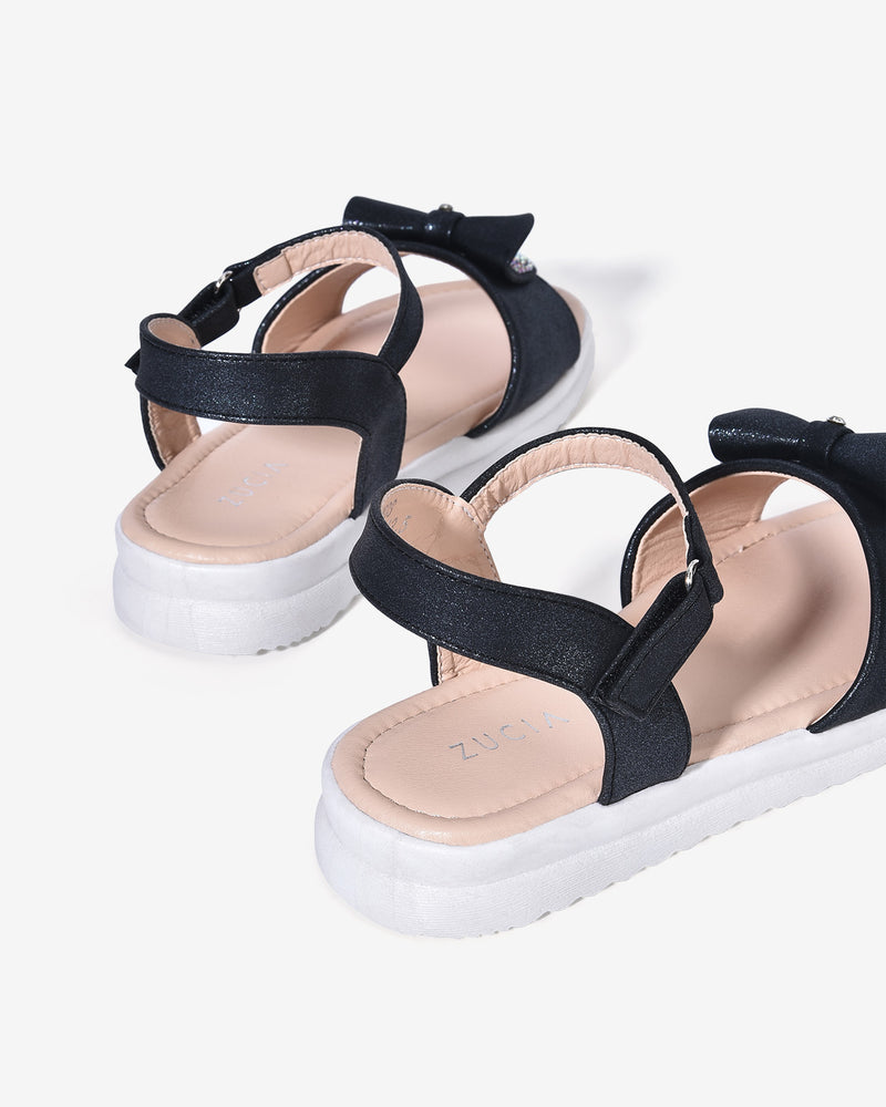 Giày Sandal Trẻ Em Zucia Nơ Đính Hạt-SCS03-n Color1