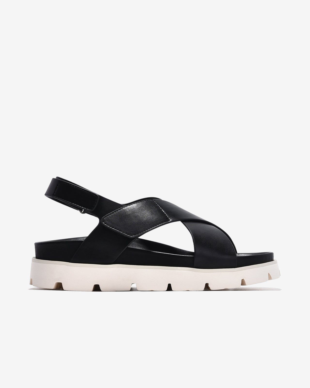 Giày Sandal Zucia Quai Chéo Bản To-STH94Đen Color3First
