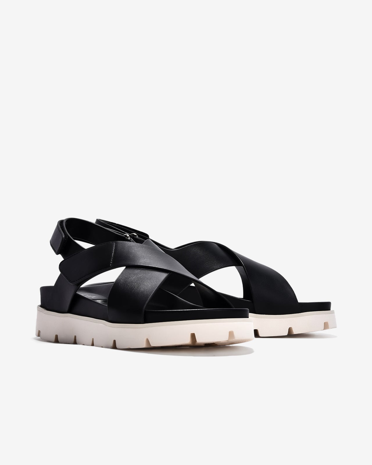 Giày Sandal Zucia Quai Chéo Bản To-STH94Đen Color3