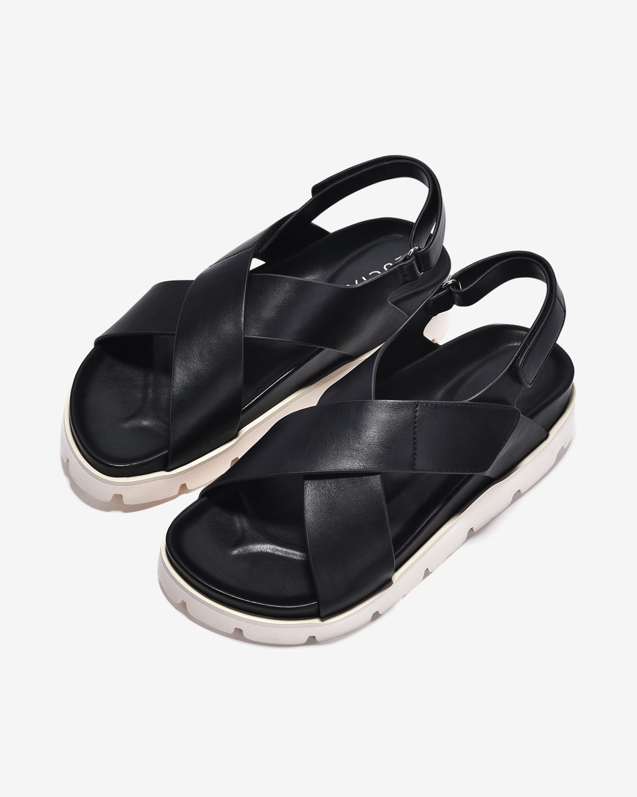Giày Sandal Zucia Quai Chéo Bản To-STH94Đen Color3