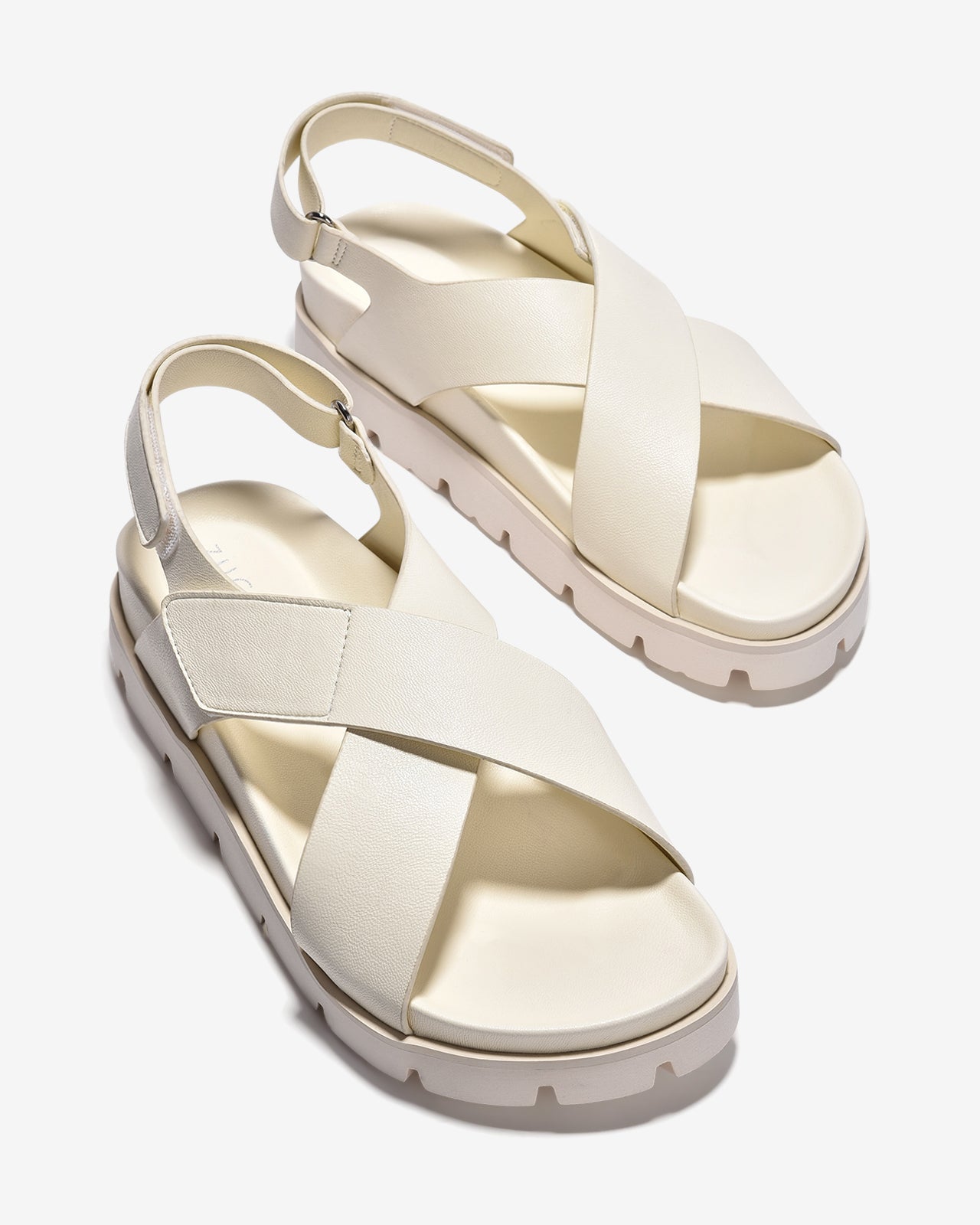 Giày Sandal Zucia Quai Chéo Bản To-STH94-Trắng Color3