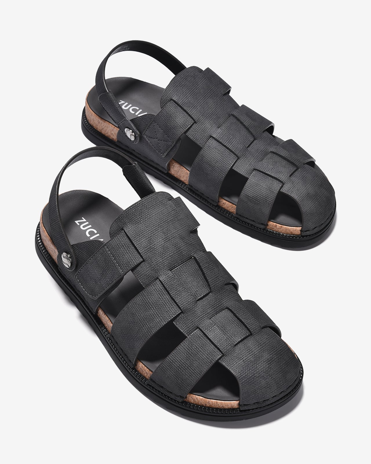 Sandal Rọ Nam Zuciani Quai Đan-SCF70-Xám Color1